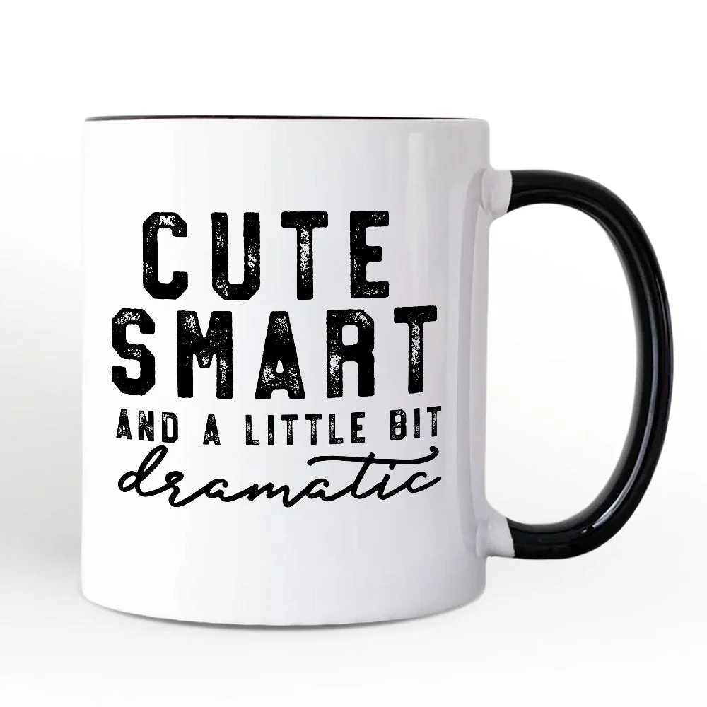 A Little Bit Dramatic Ceramic Mug - Image 2