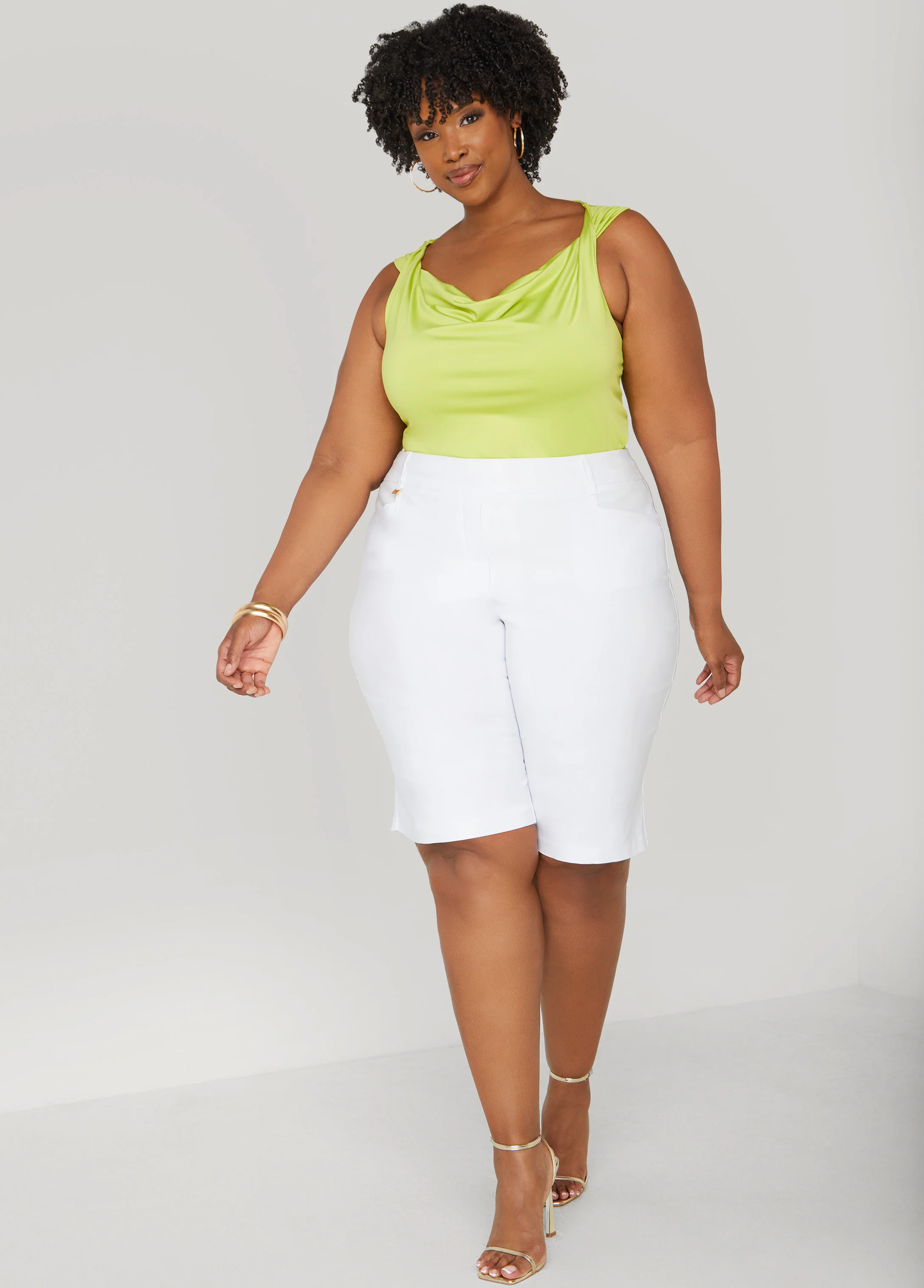 Twisted Cowl Neck Top - Image 3