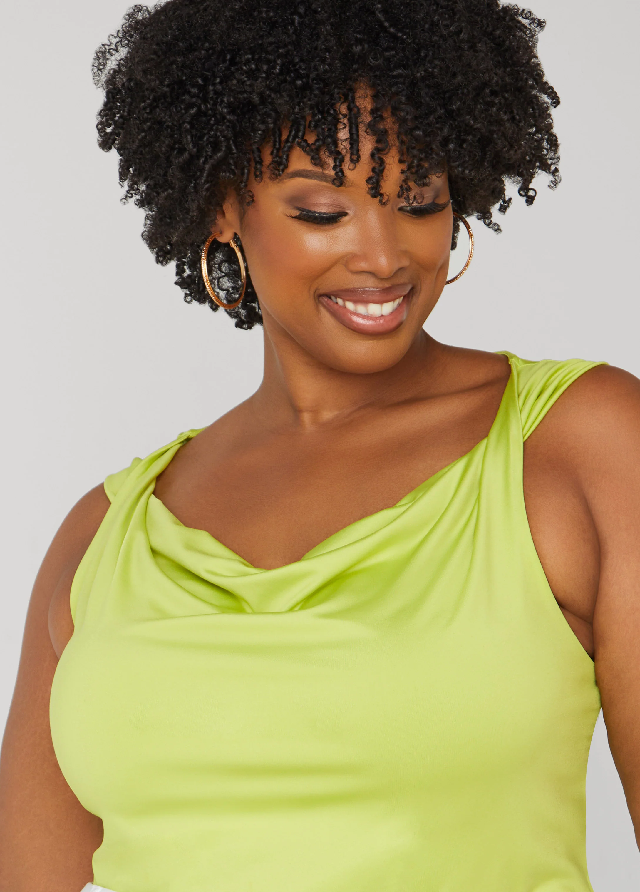 Twisted Cowl Neck Top - Image 4