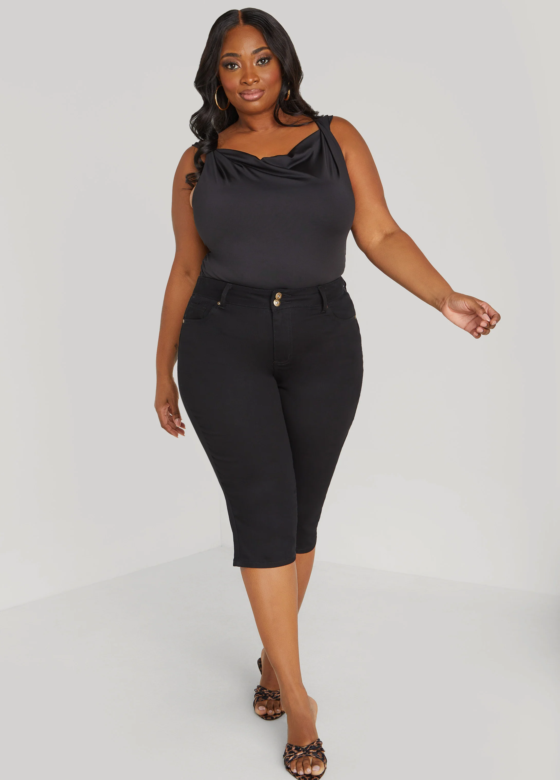Twisted Cowl Neck Top - Image 8