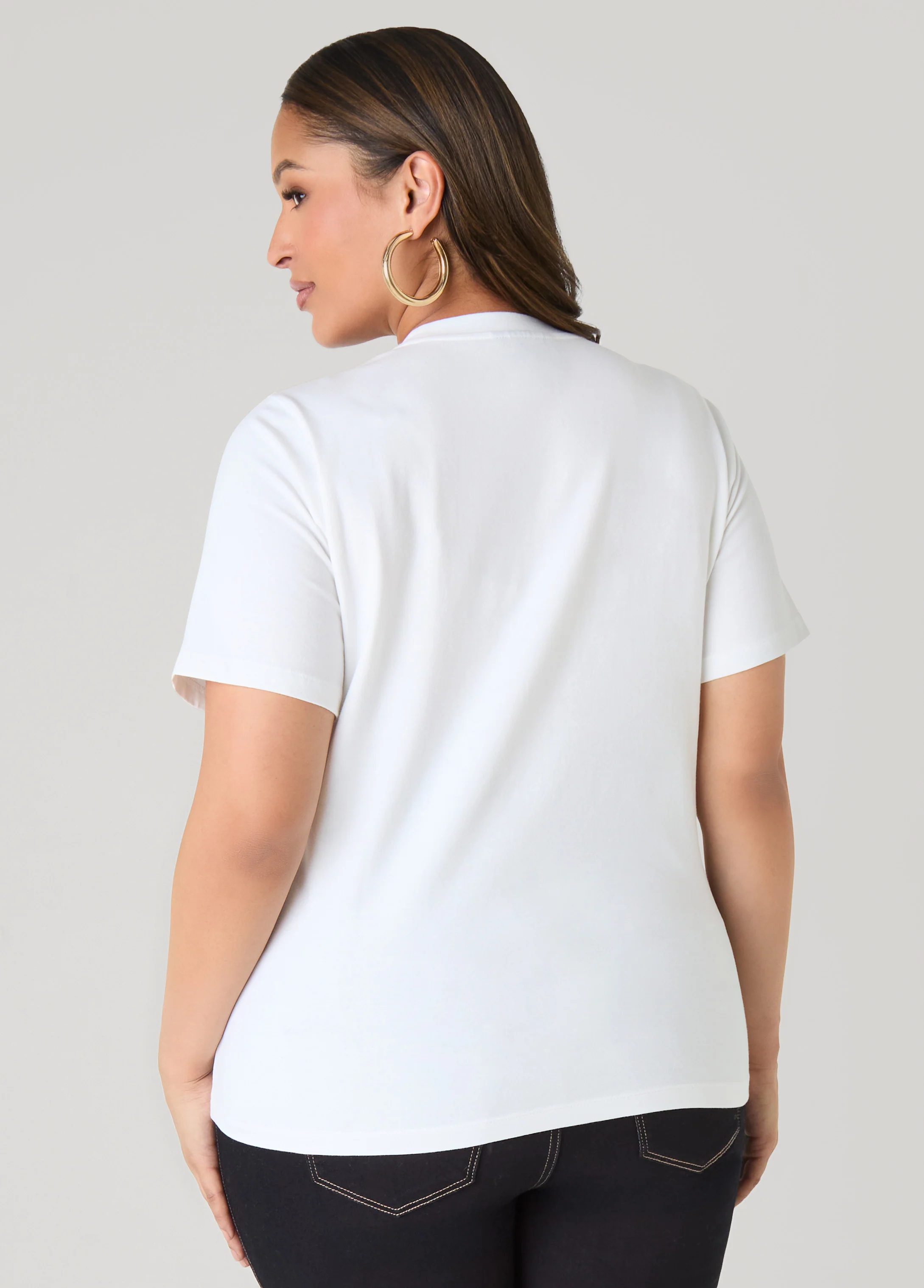 Love Embellished Graphic Tee - Image 2