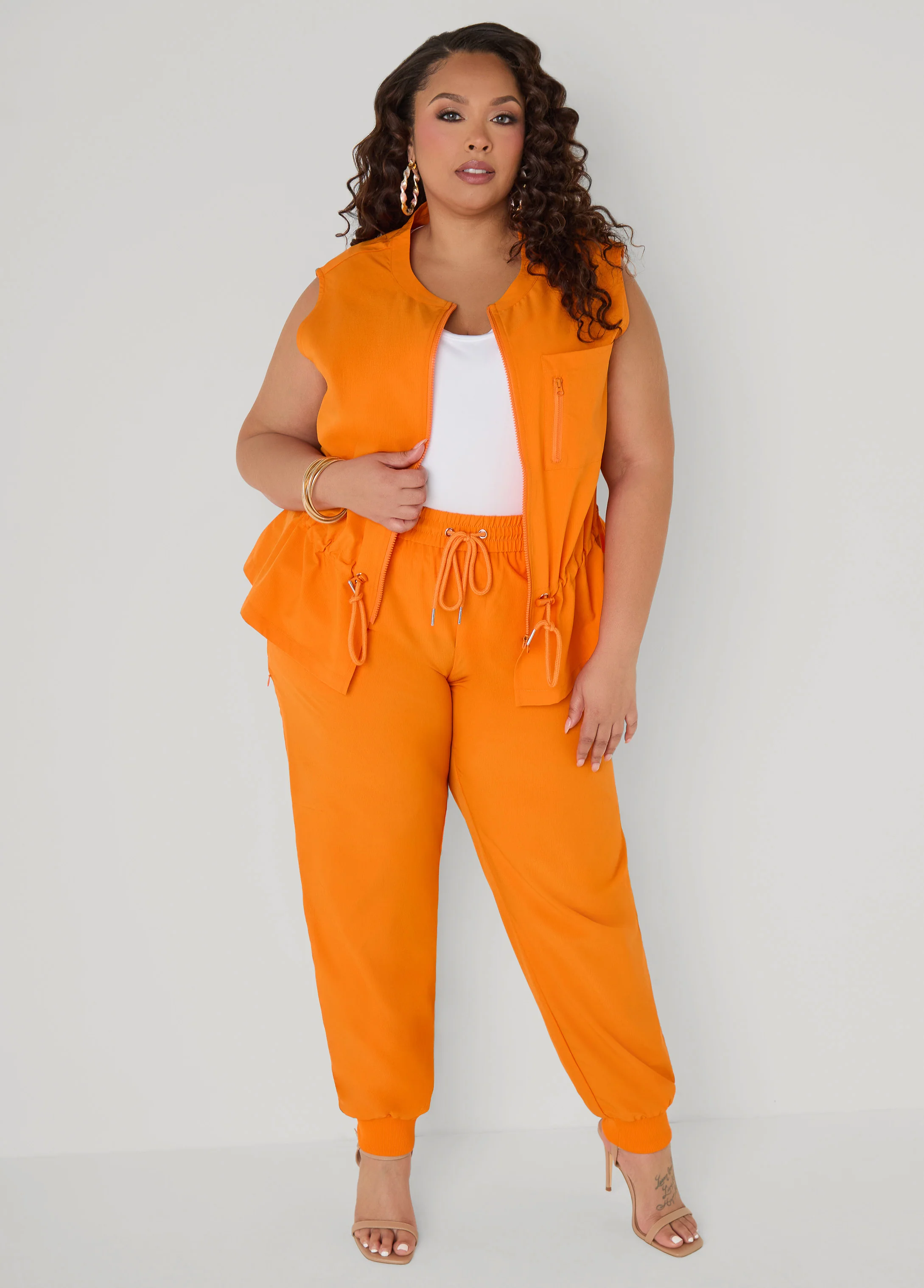 Storm Flap Drawstring Vest - Image 4