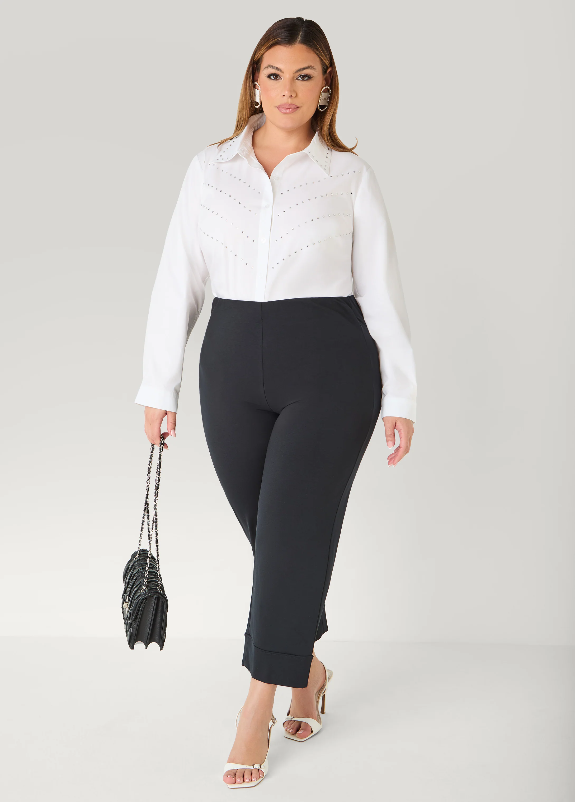 Crystal Cotton Blend Shirt - Image 3