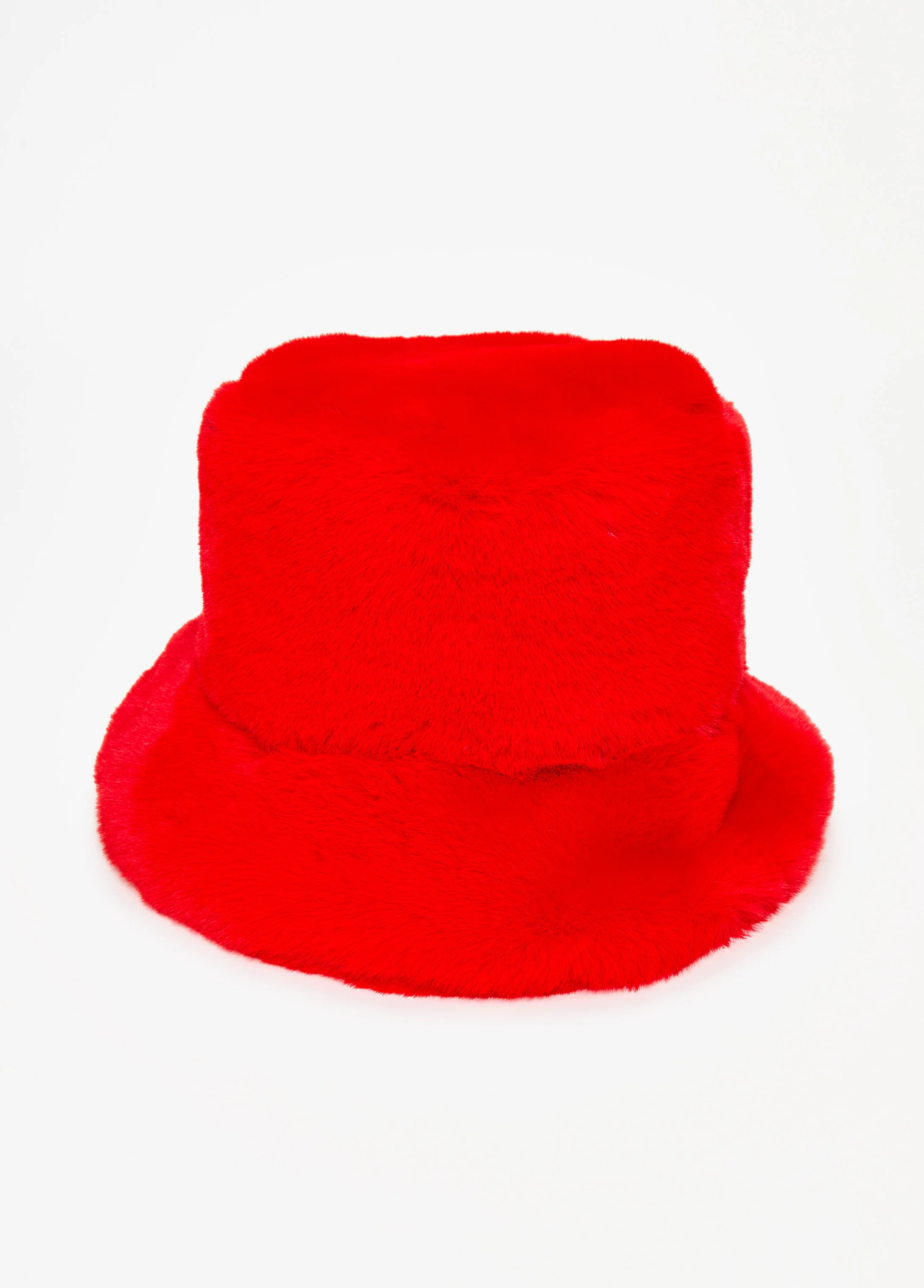 Faux Fur Bucket Hat - Image 5
