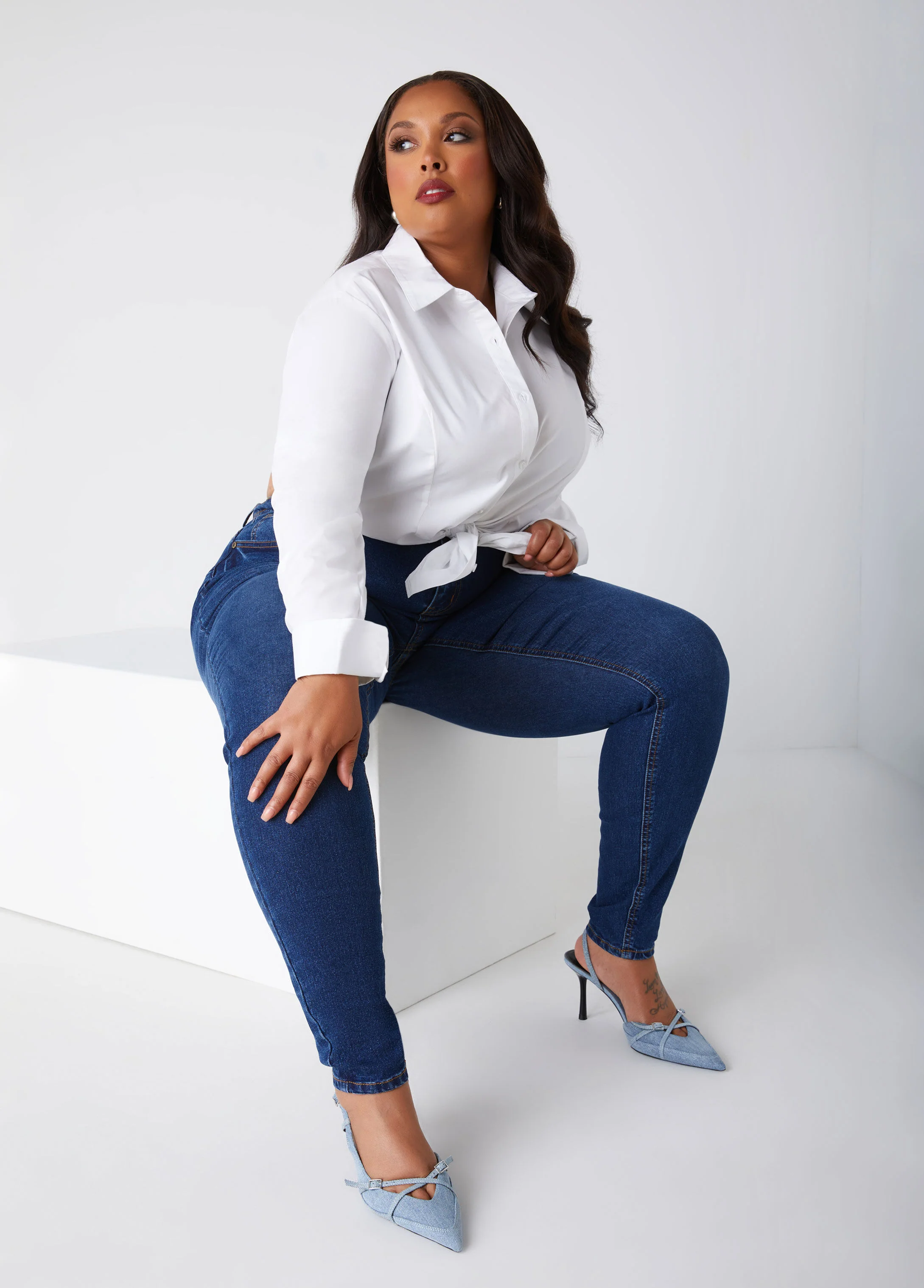 Fearless High Rise Skinny Jeans - Image 4
