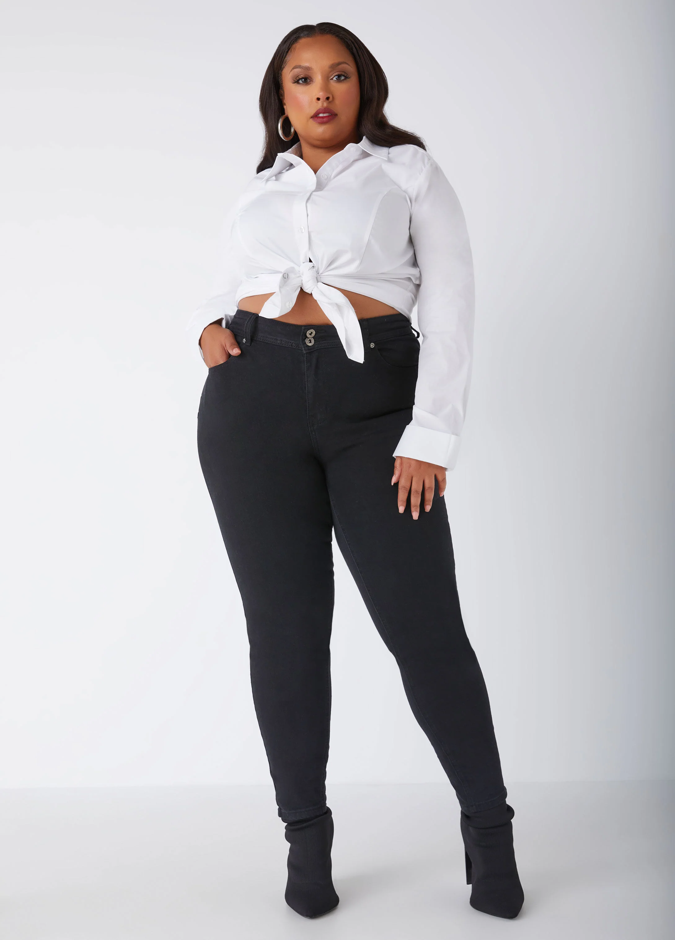 Fearless High Waist Skinny Jeans - Image 3