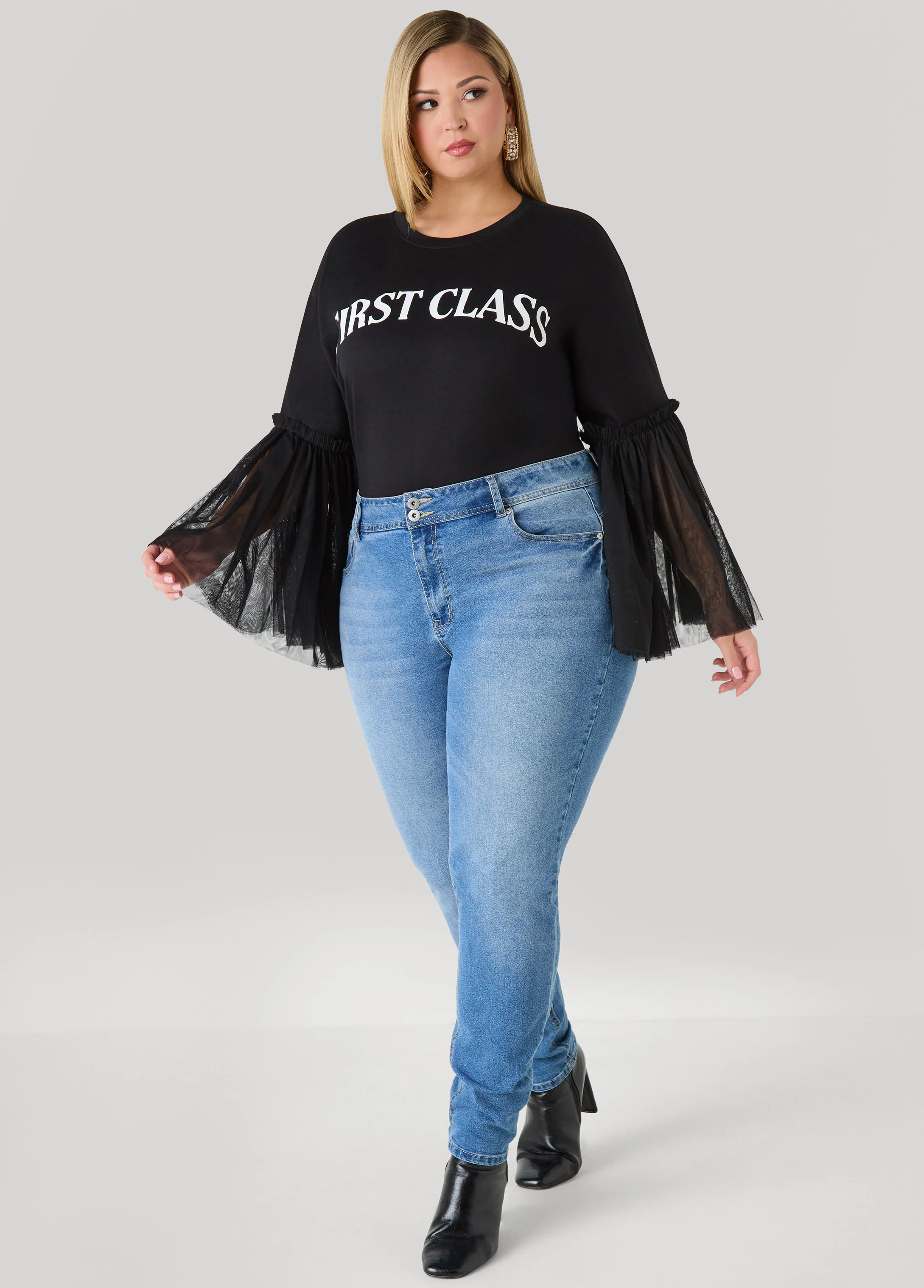 First Class Paneled Graphic Tee - Image 3