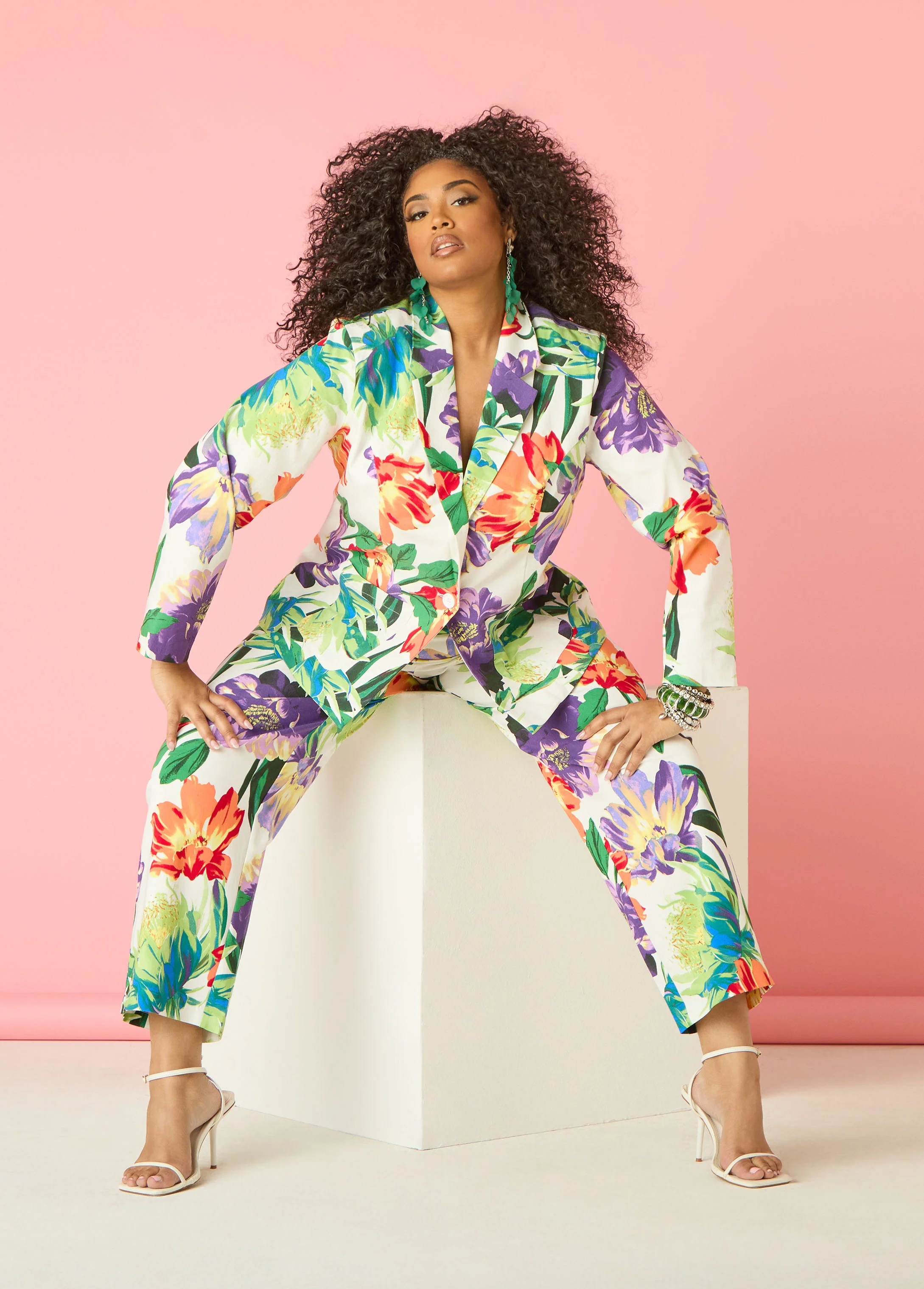 Millennium Floral Print Trousers - Image 6