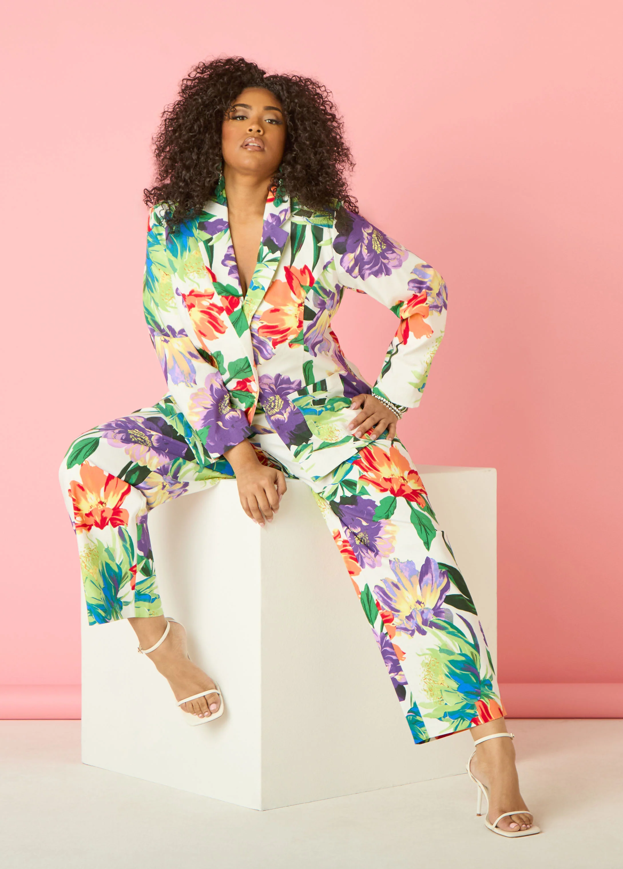 Millennium Floral Print Trousers - Image 7