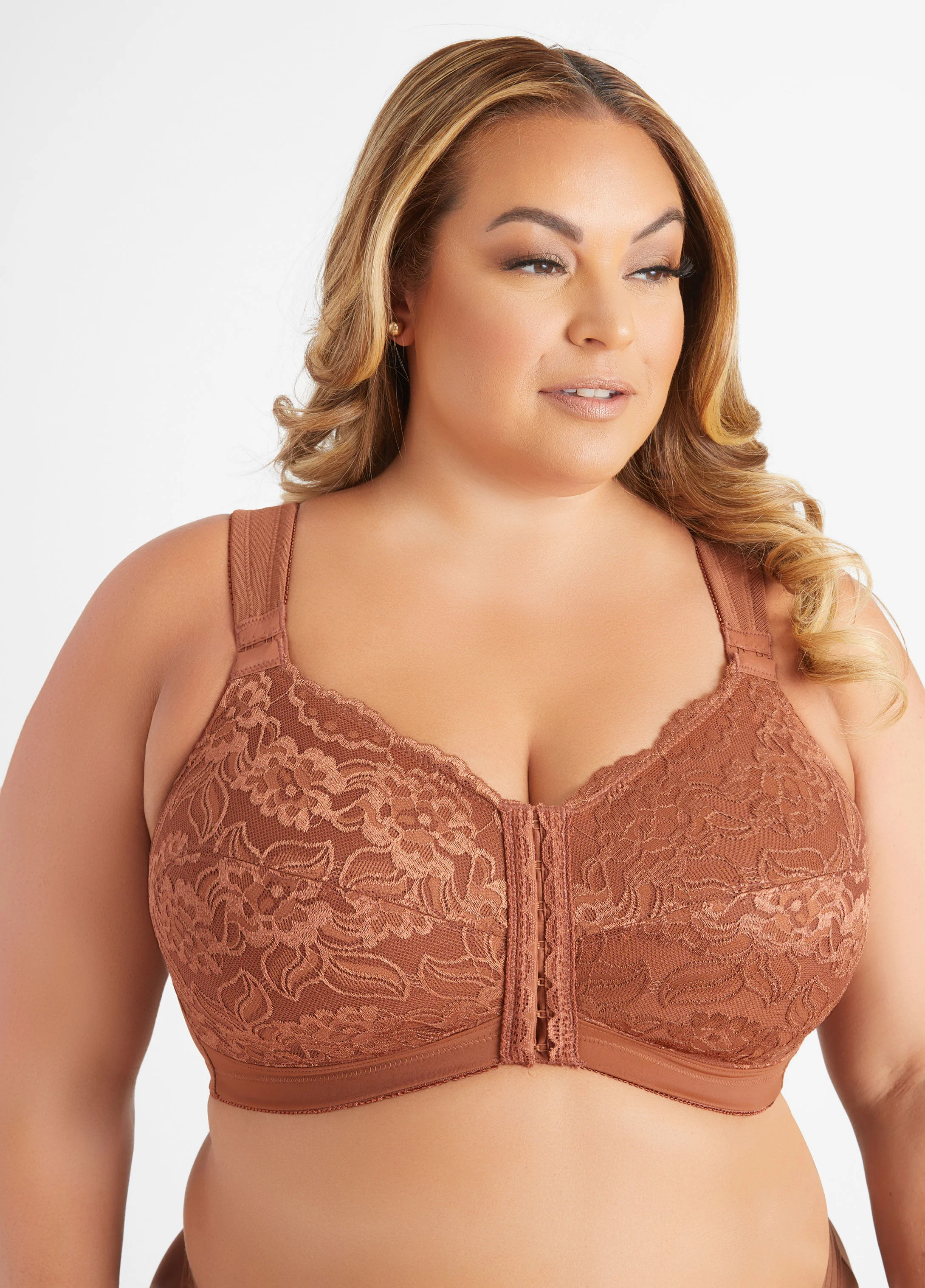 Wireless Front Close Posture Bra - Image 12