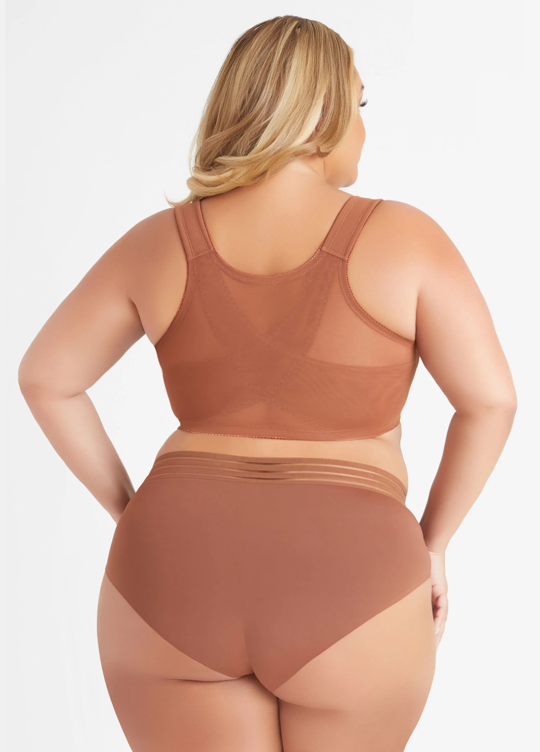 Wireless Front Close Posture Bra - Image 13