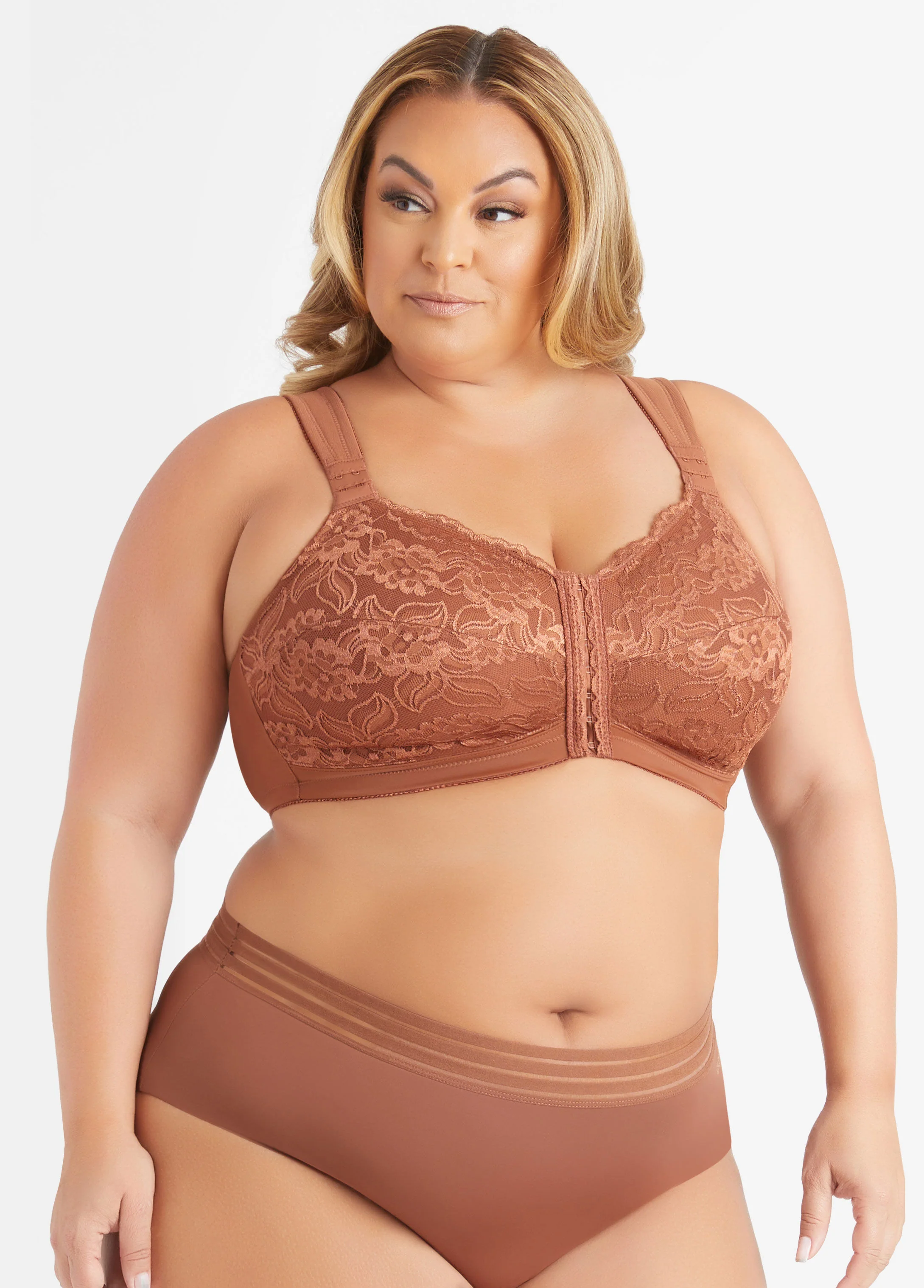 Wireless Front Close Posture Bra - Image 15