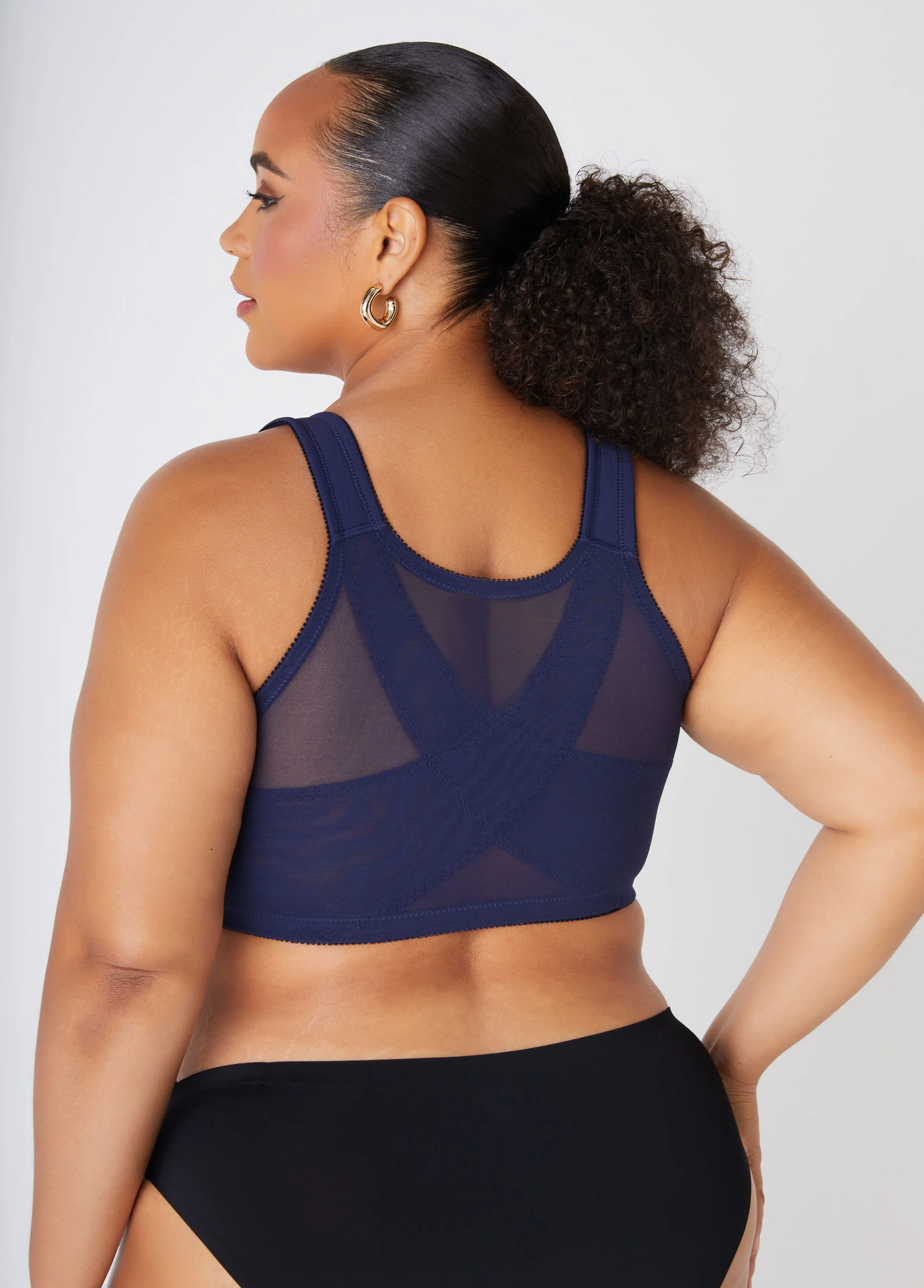 Wireless Front Close Posture Bra - Image 6