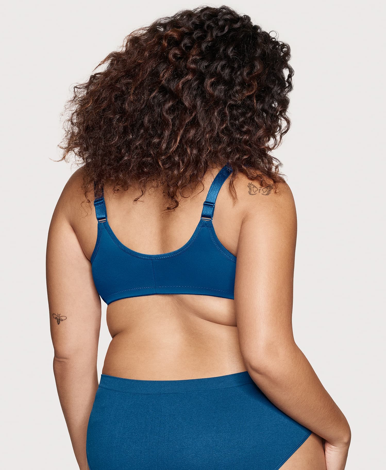 Front-Closure WonderWire Bra Dark Denim - Image 2