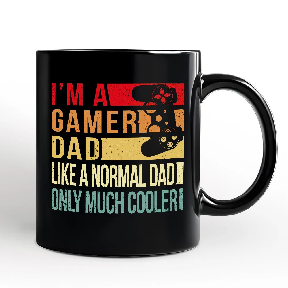 A Gamer Dad Ceramic Mug - Image 2