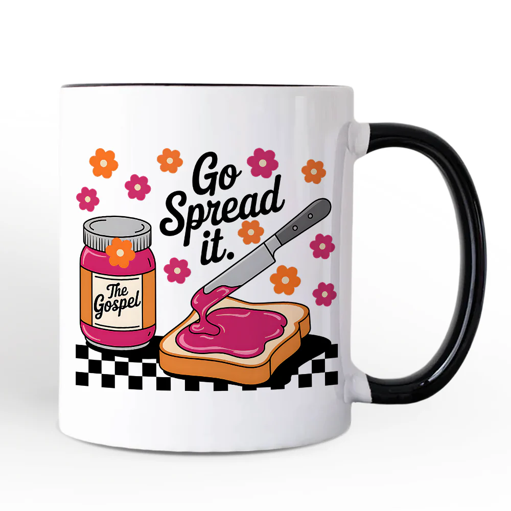 Go Spread It Ceramic Mug - Image 2