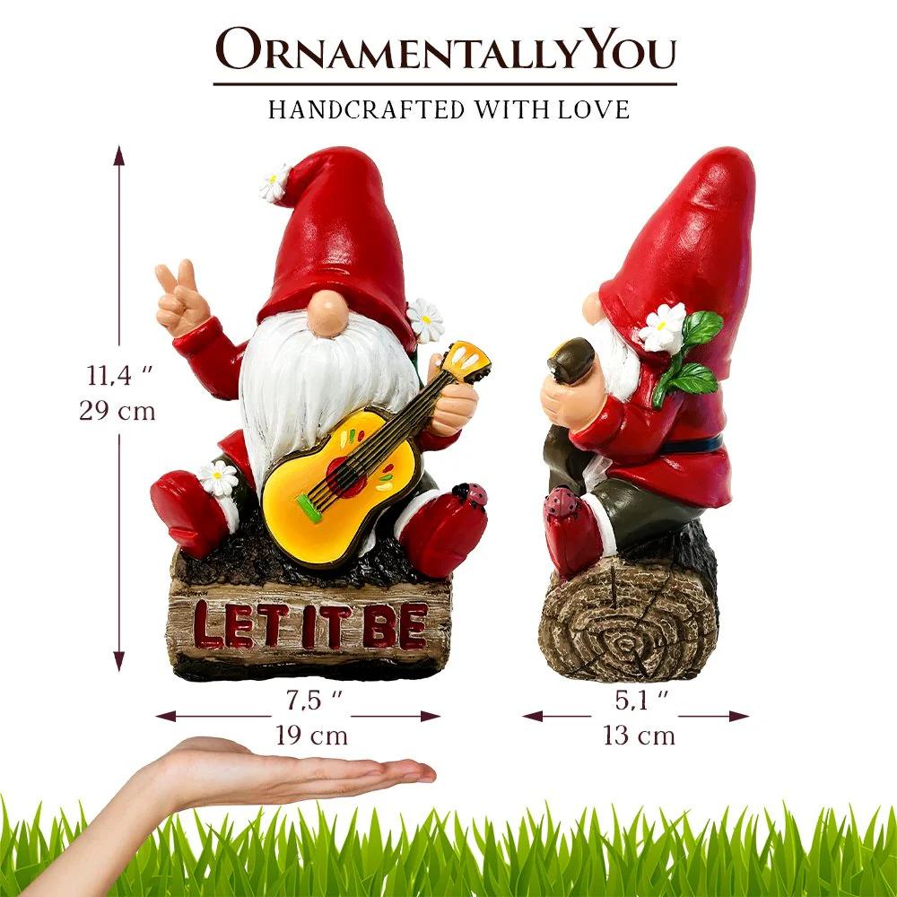 Hippy Gnome Figurine - Image 3
