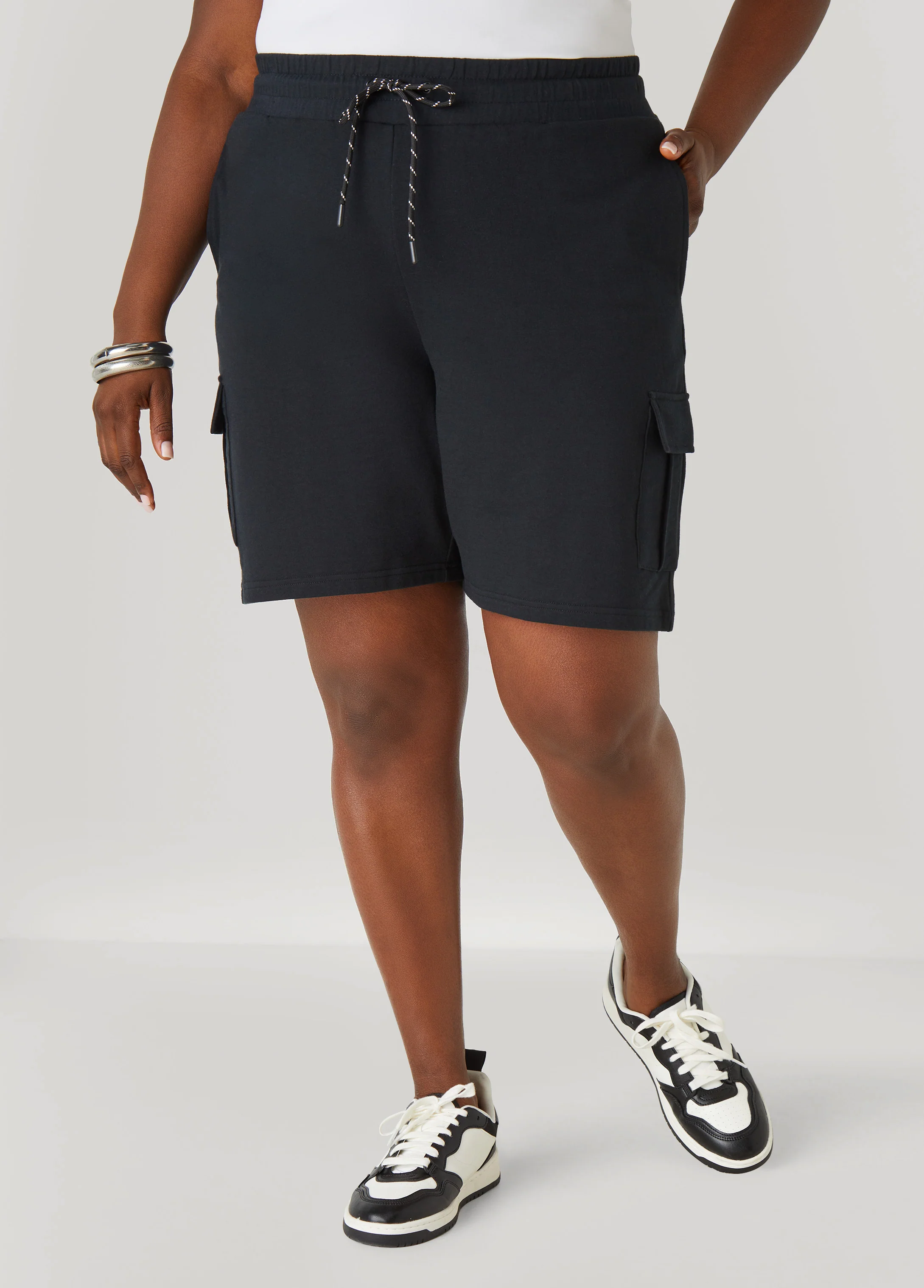 French Terry Cargo Shorts - Image 9