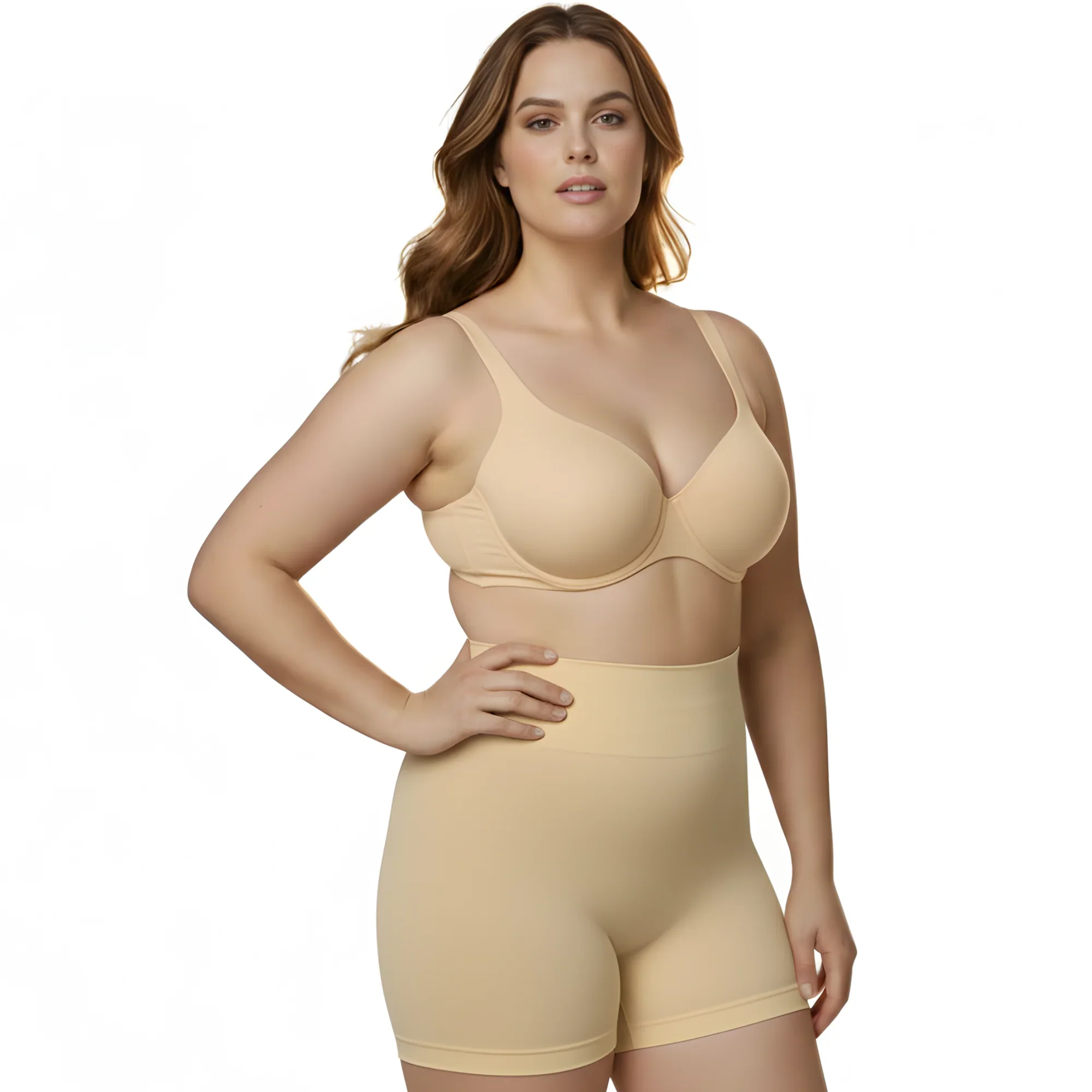 InstantFigure High Waist Compression Shorts - Image 4