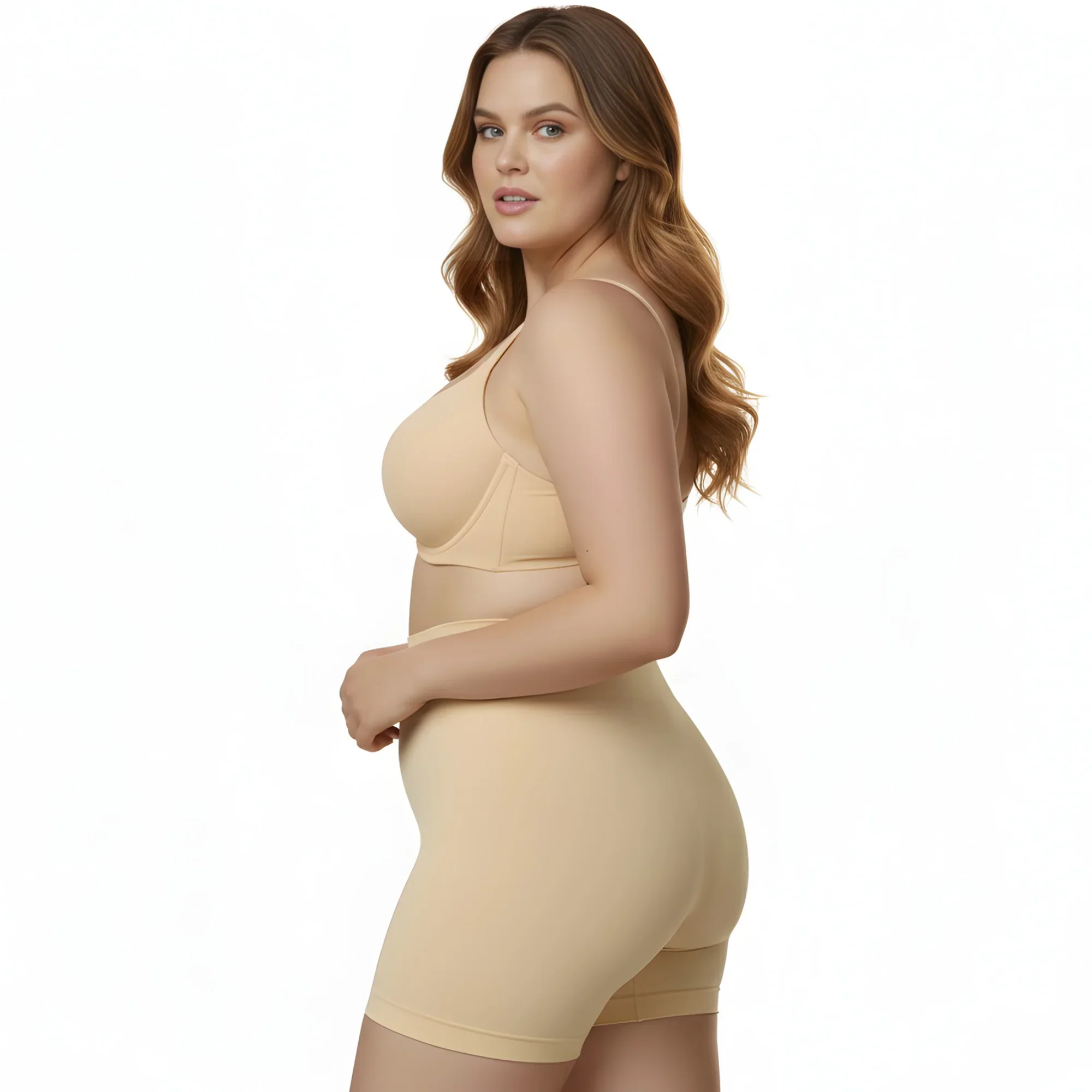 InstantFigure High Waist Compression Shorts - Image 6