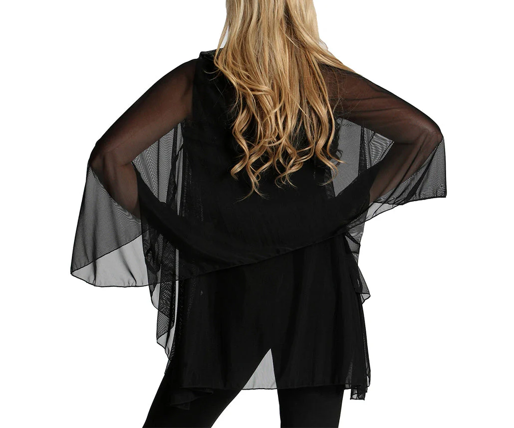 InstantFigure Mesh InstaWrap Shawl - Image 4