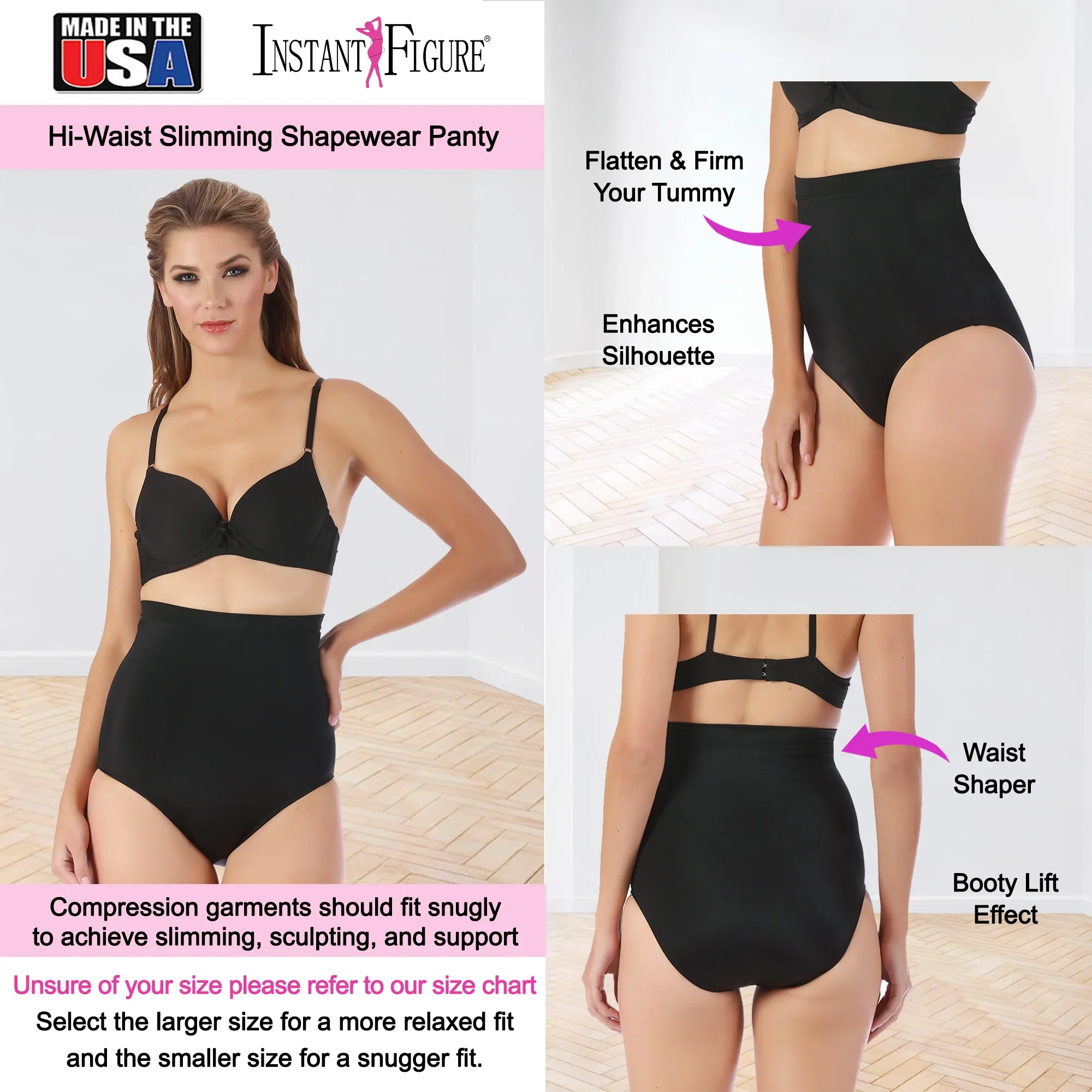 InstantFigure High Waist Shapewear Panty - Image 5