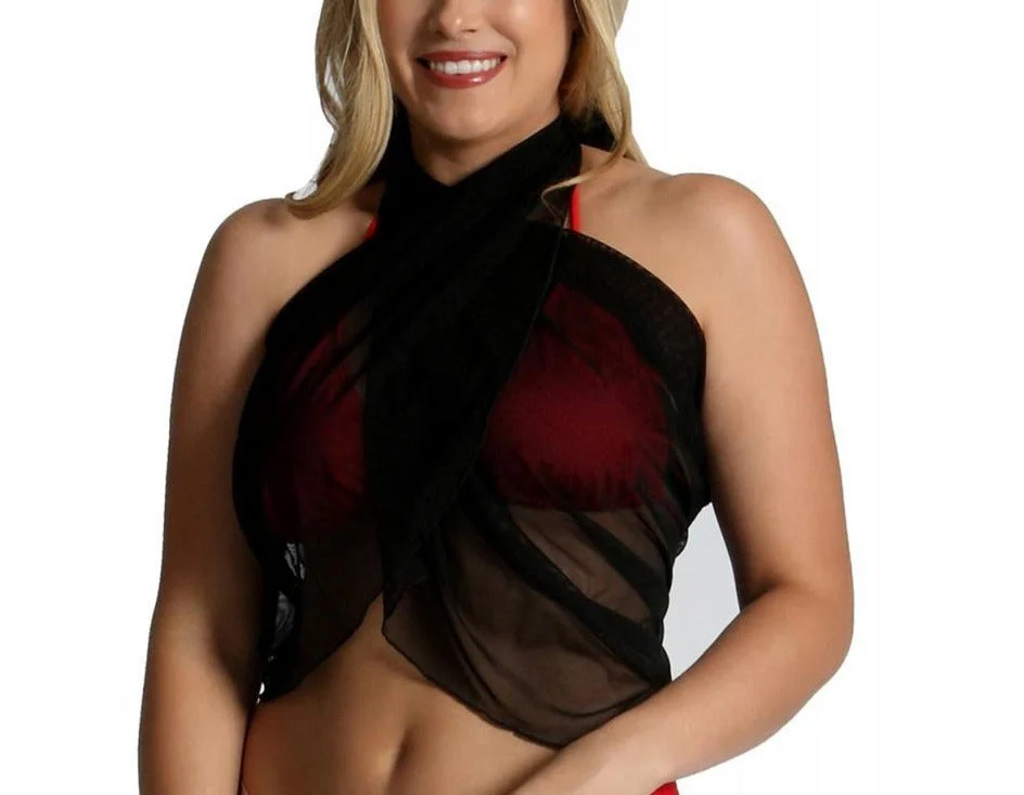 InstantFigure Mesh Cover Up Sarong - Image 5