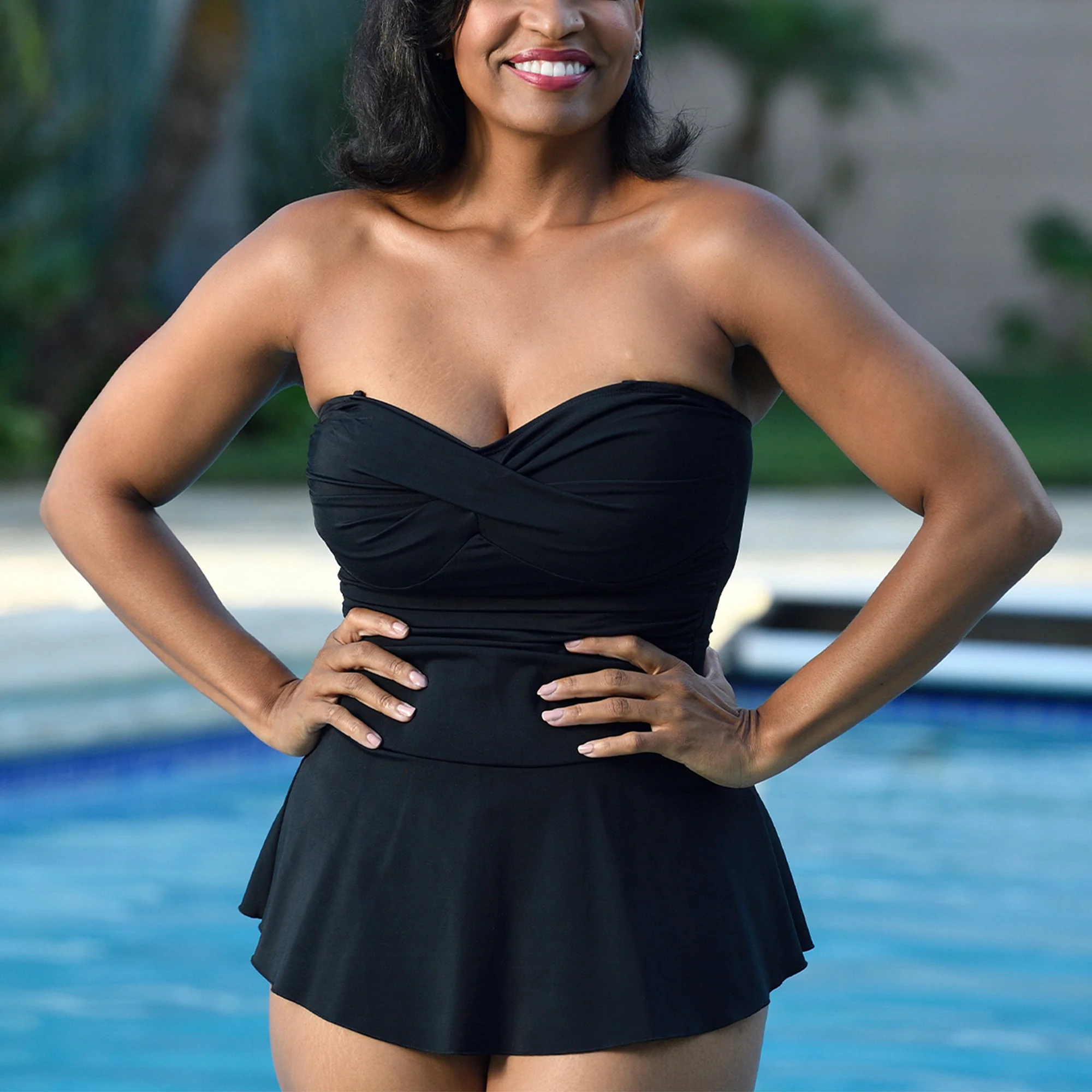 InstantFigure Strapless Swimdress - Image 4