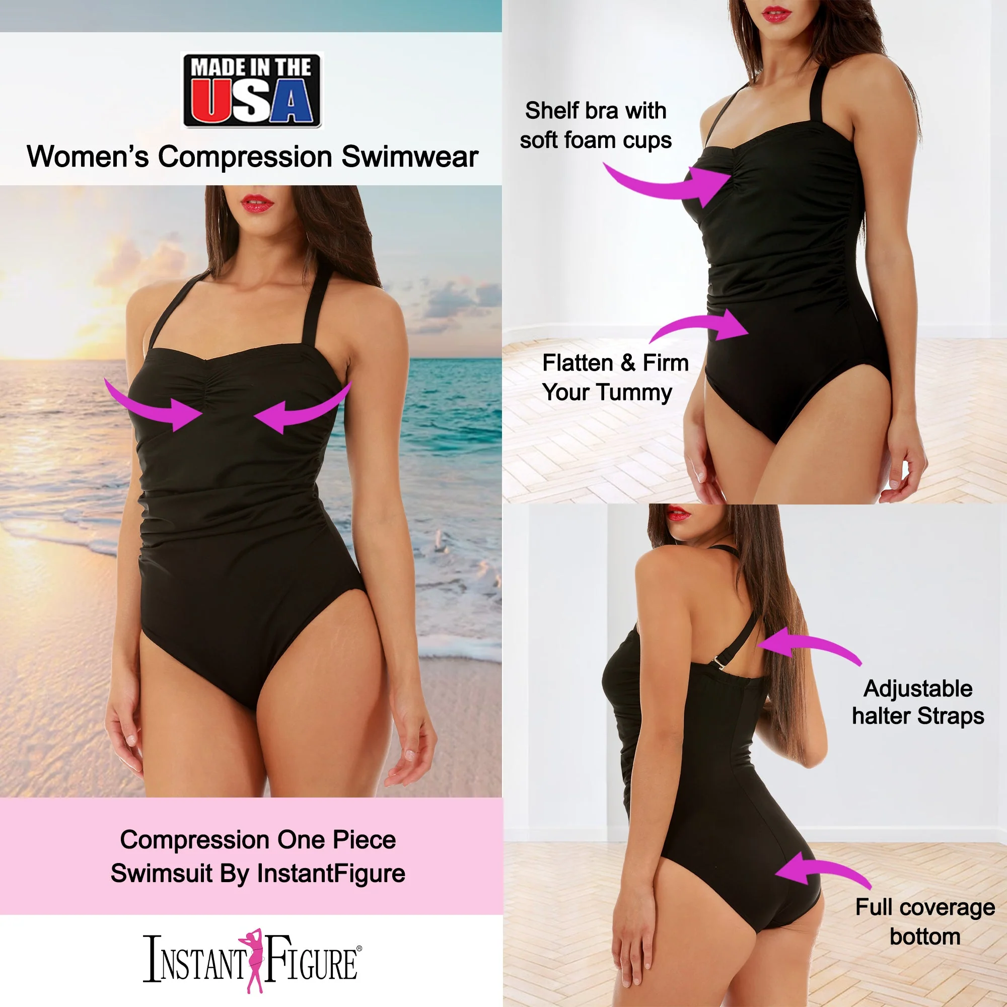 InstantFigure Halter Swimsuit - Image 4
