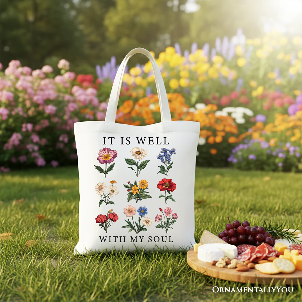It Is Well With My Soul Tote Bag - Image 3
