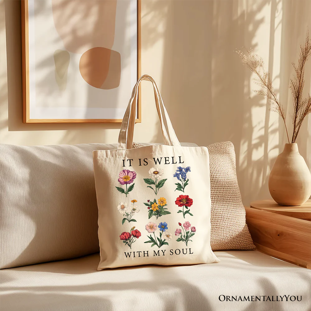 It Is Well With My Soul Tote Bag - Image 6