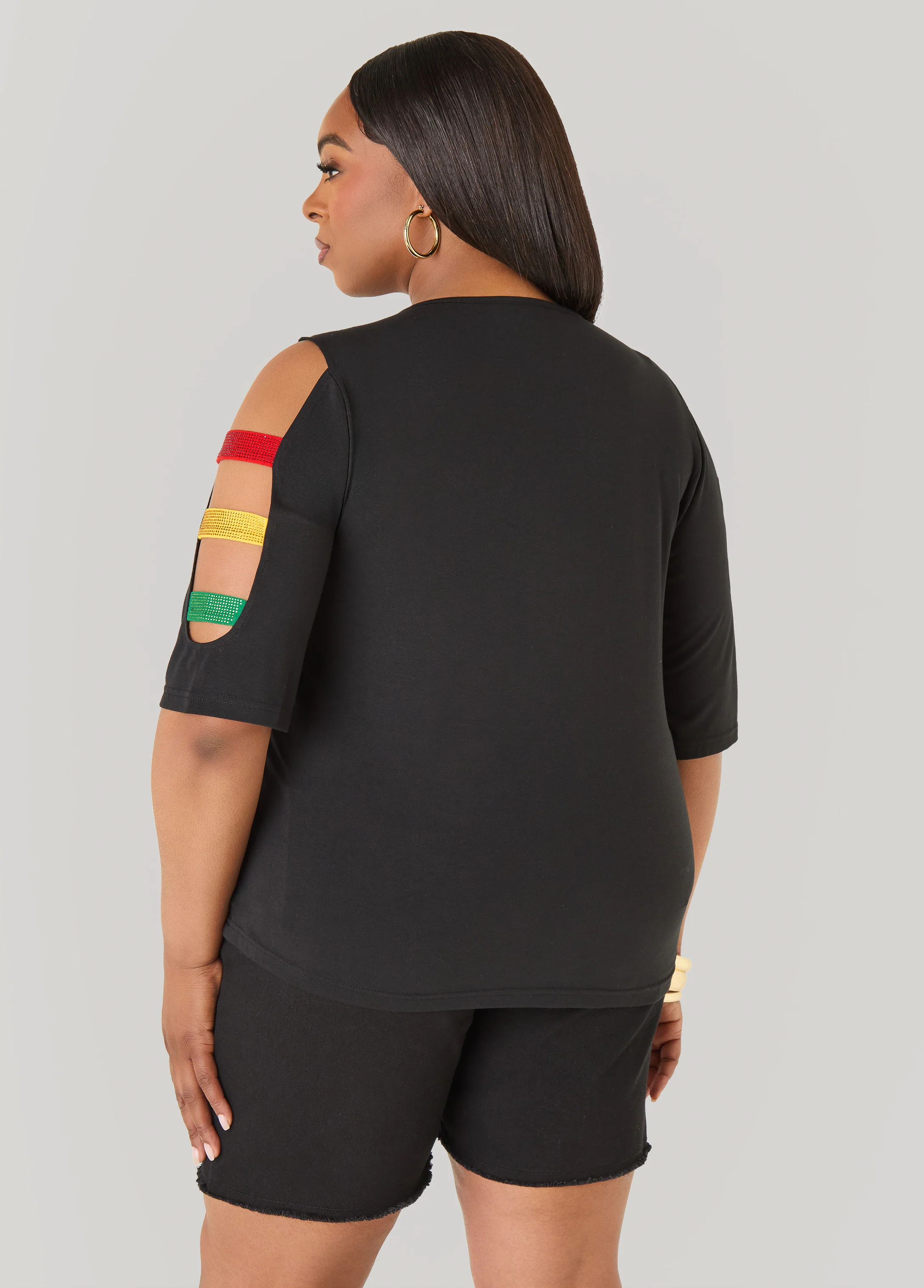 Its In My DNA Cutout Graphic Tee - Image 2