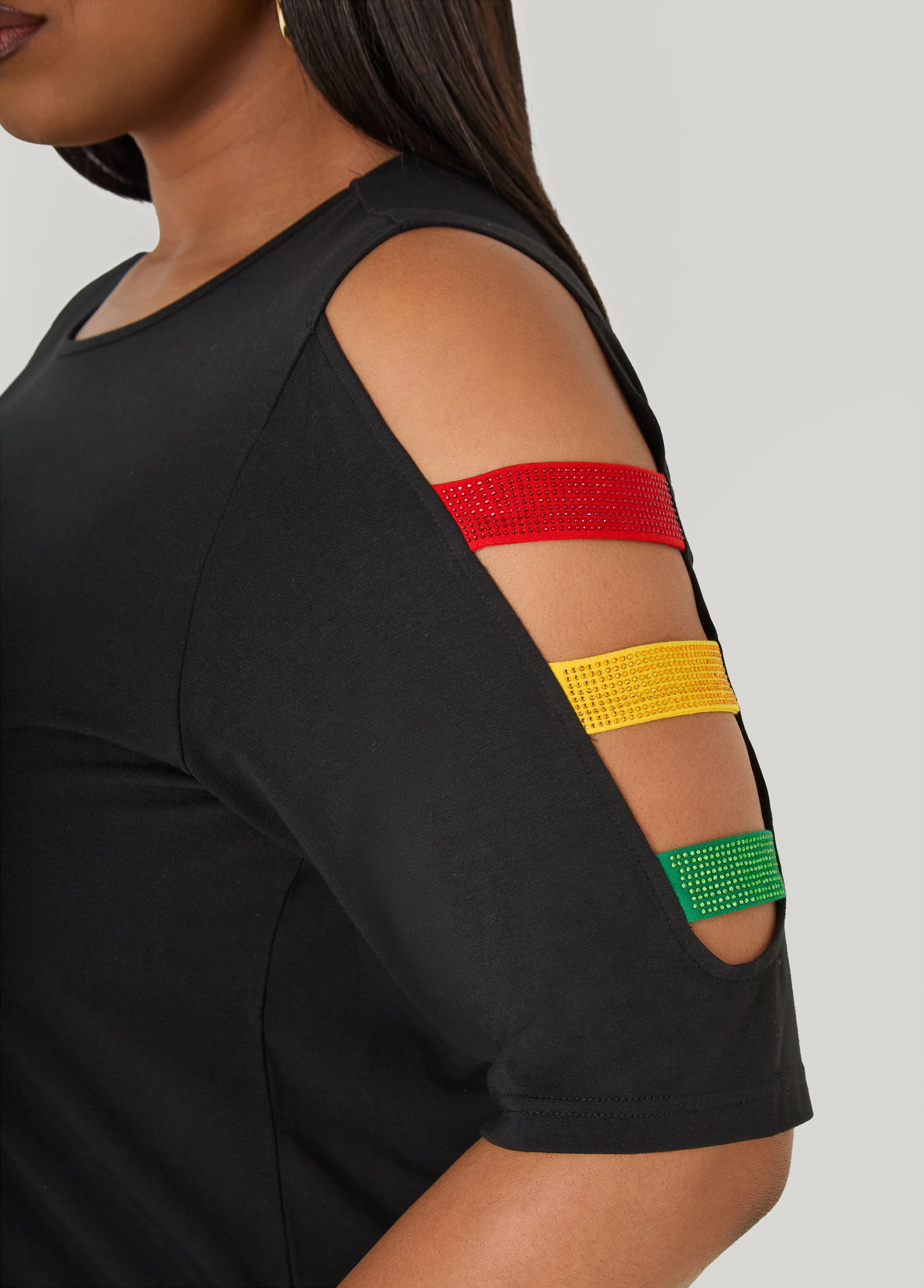 Its In My DNA Cutout Graphic Tee - Image 4