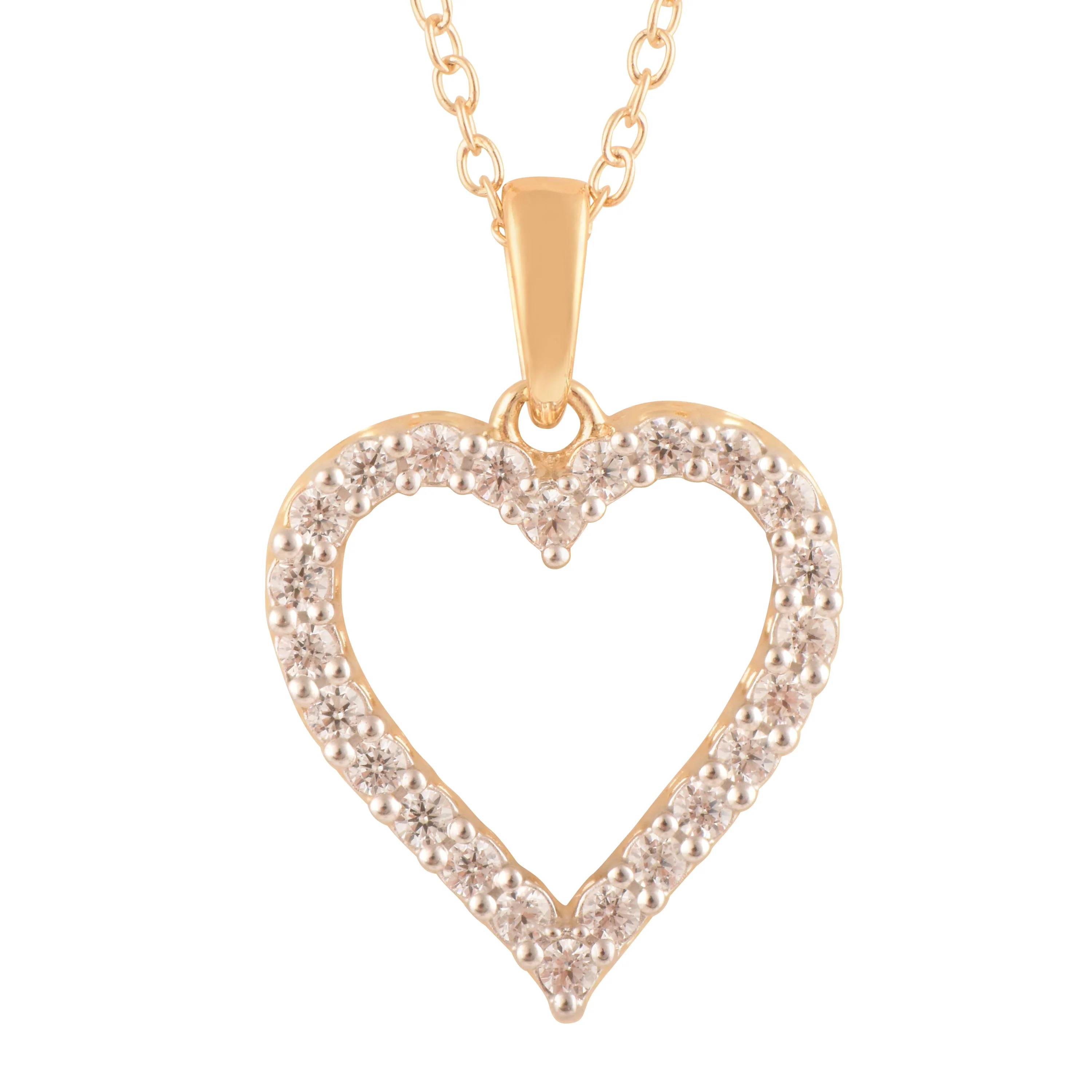 0.35 Carat Heart Lab Grown Diamond Necklace - Image 2