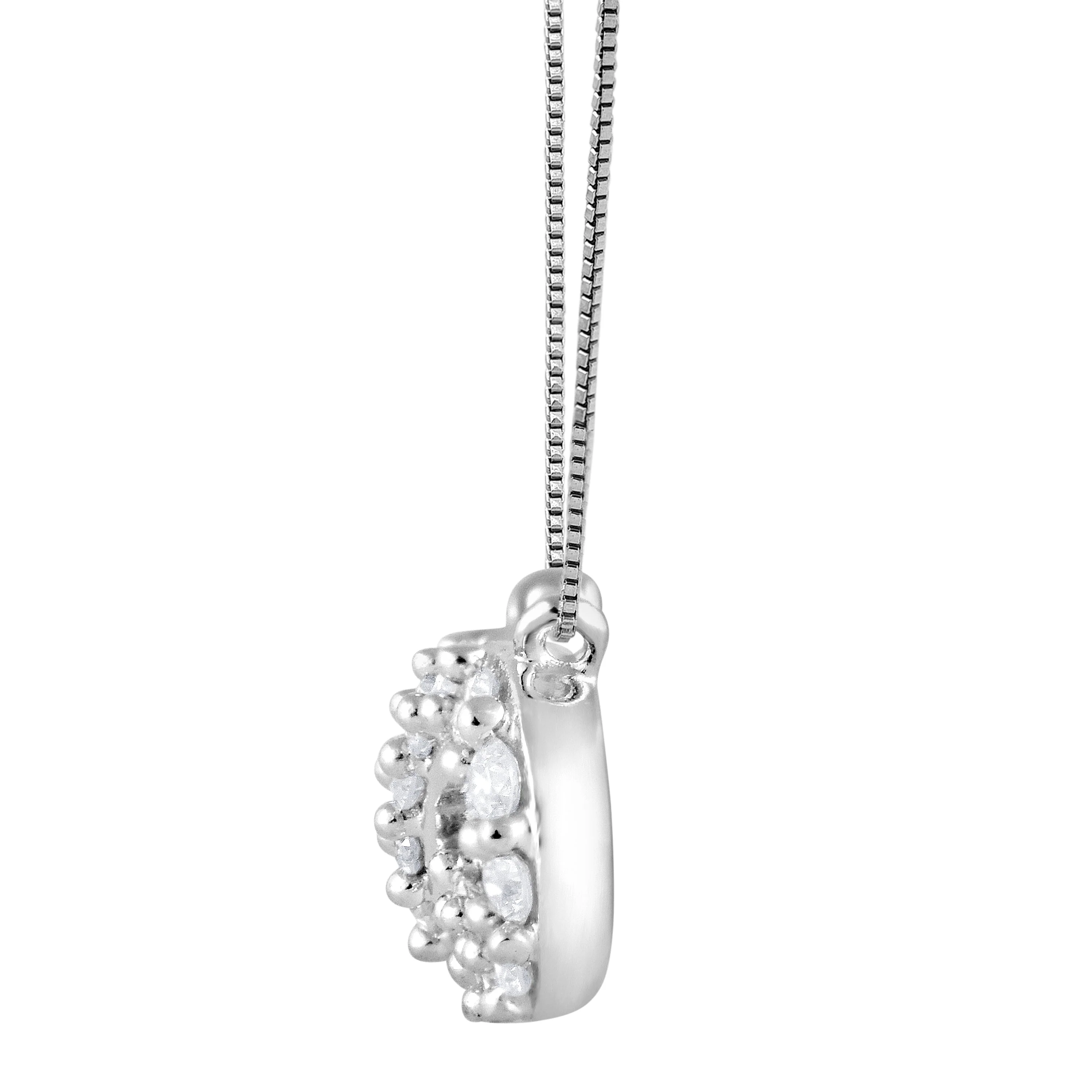 0.20 Carat Lab Grown Diamond Infinity Pendant Necklace - Image 2
