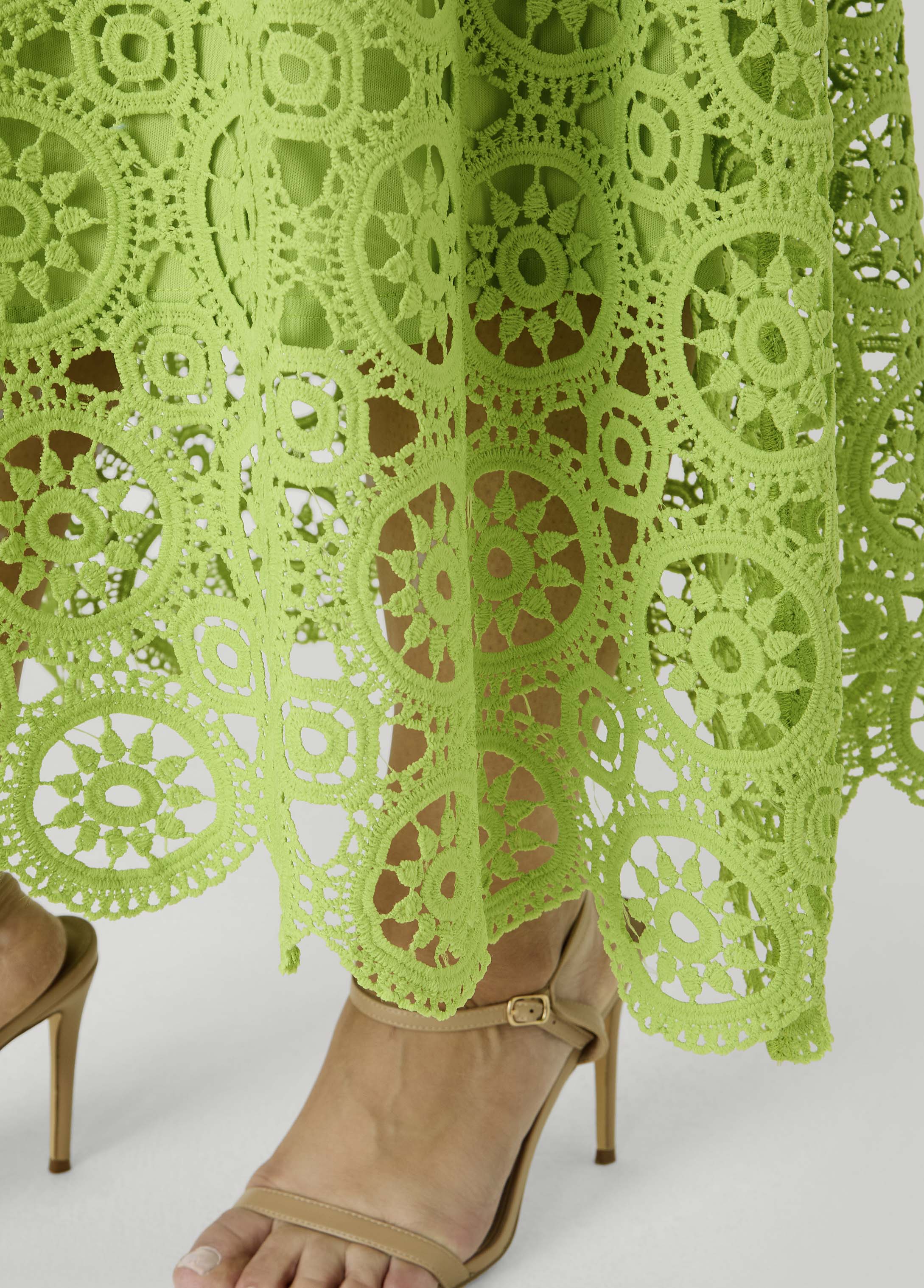 Crochet Maxi Skirt - Image 4