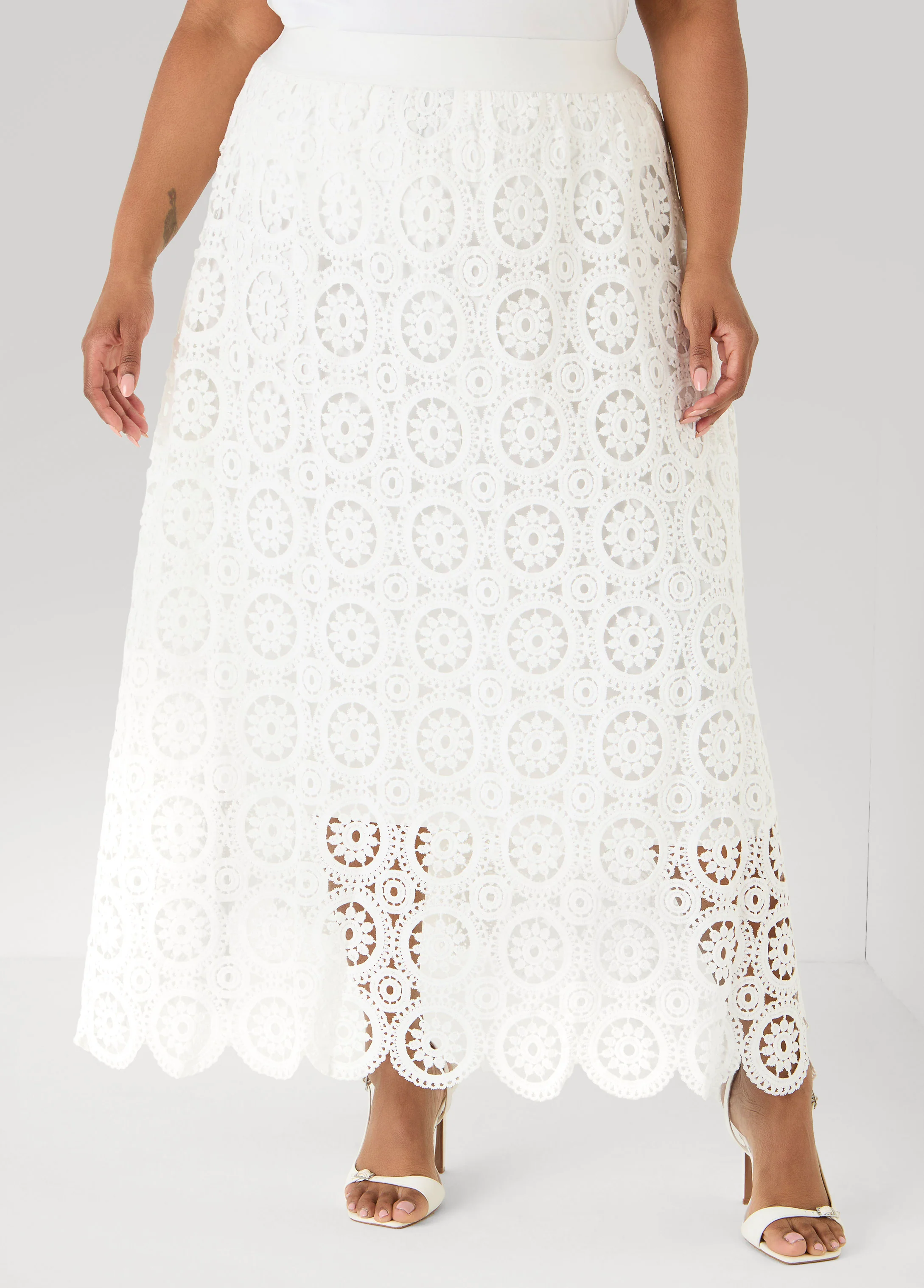 Crochet Maxi Skirt - Image 8