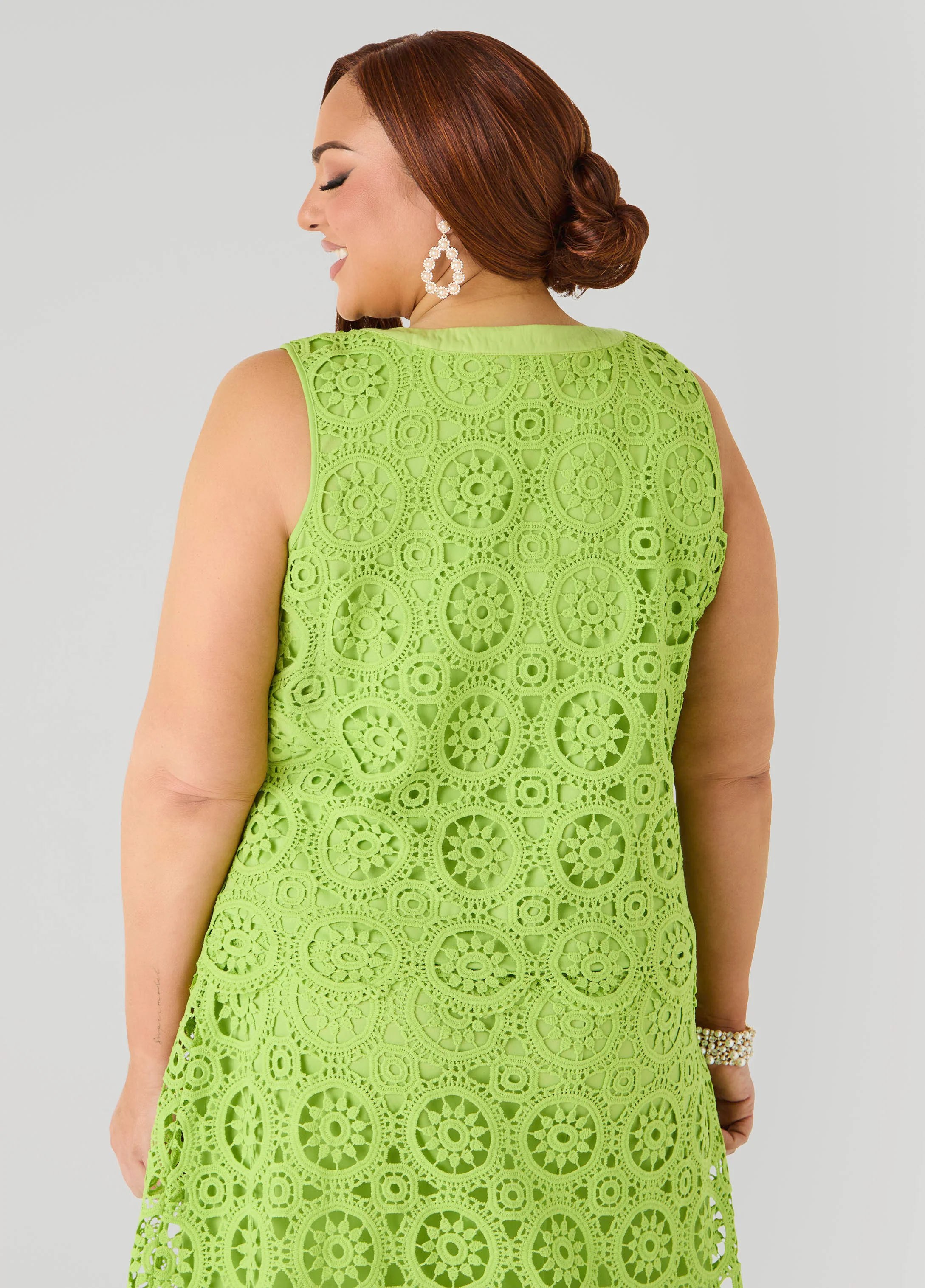 Crochet Button Front Top - Image 2