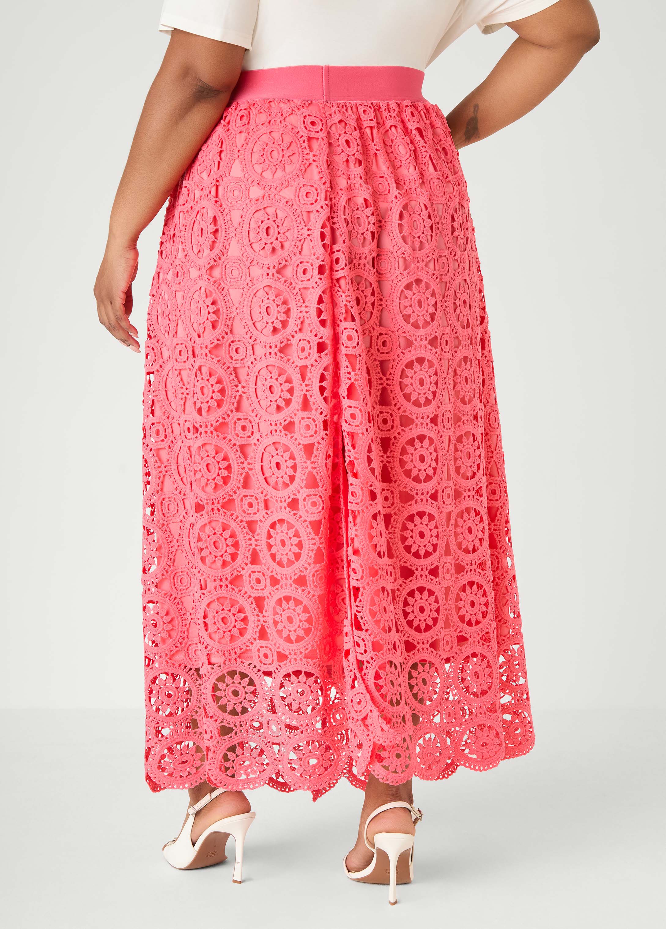 Crocheted Maxi Skirt - Image 5