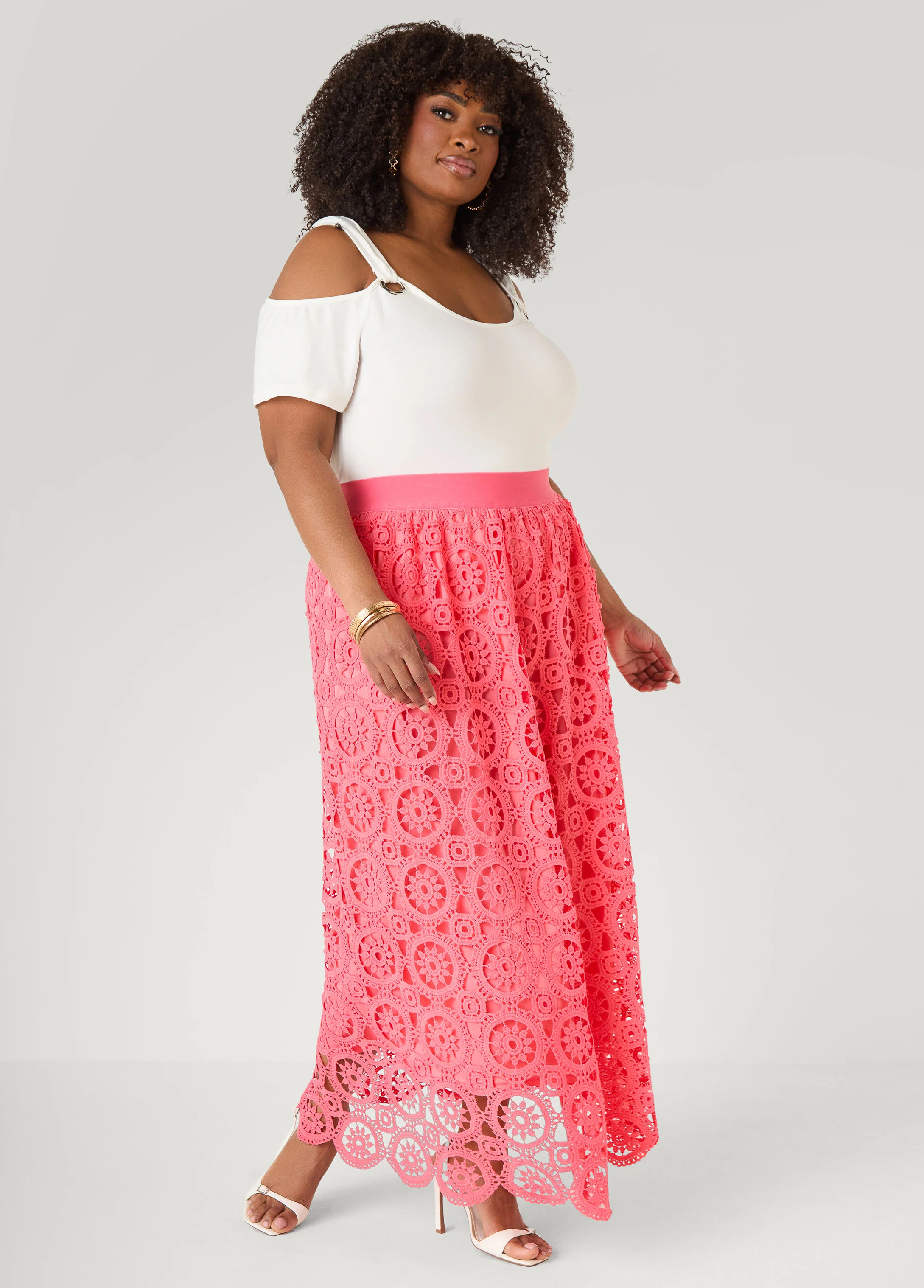 Crocheted Maxi Skirt - Image 6