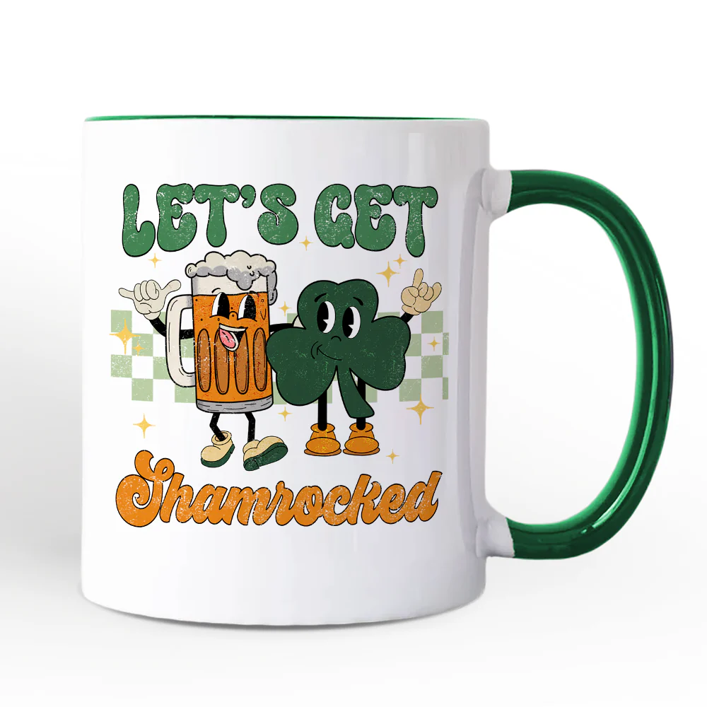 Lets Get Shamrocked Ceramic Mug - Image 2