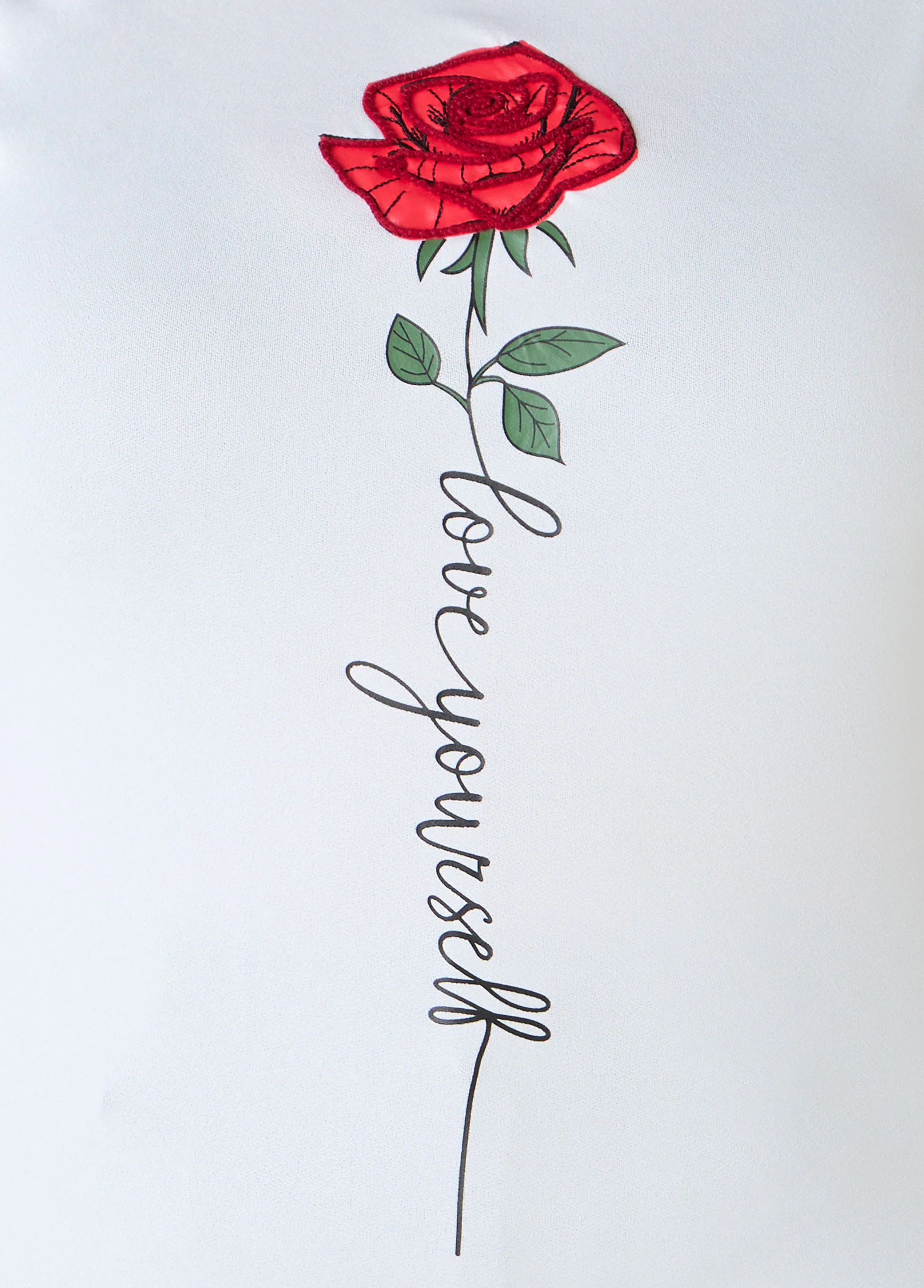 Love Yourself Rose Tee - Image 4