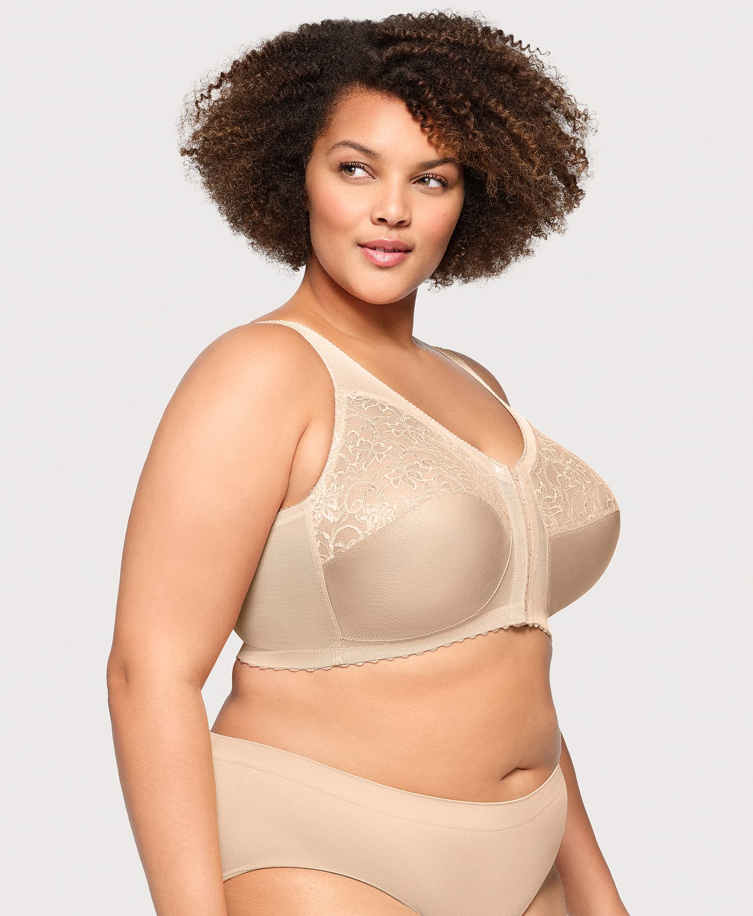 MagicLift Front-Closure Support Bra Blush - Image 4