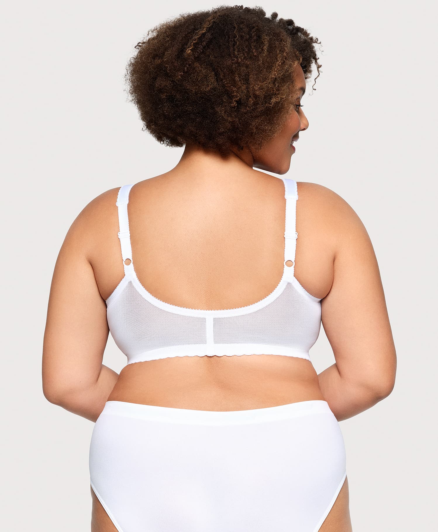 MagicLift Front-Closure Support Bra White - Image 2