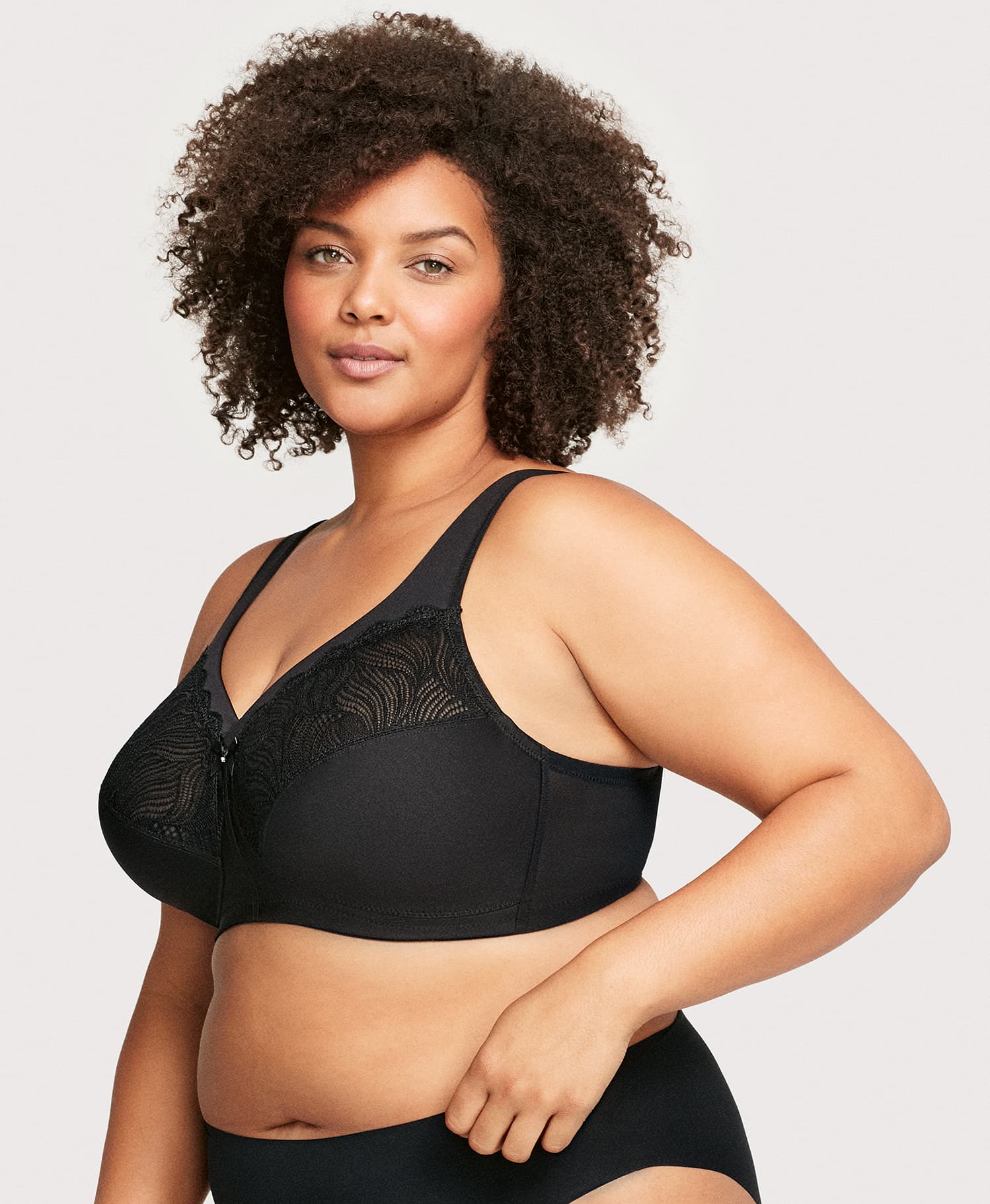 MagicLift Natural Shape Support Bra Black - Image 3