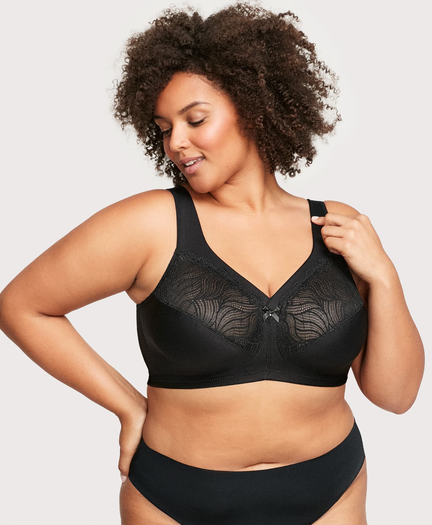 MagicLift Natural Shape Support Bra Black - Image 4