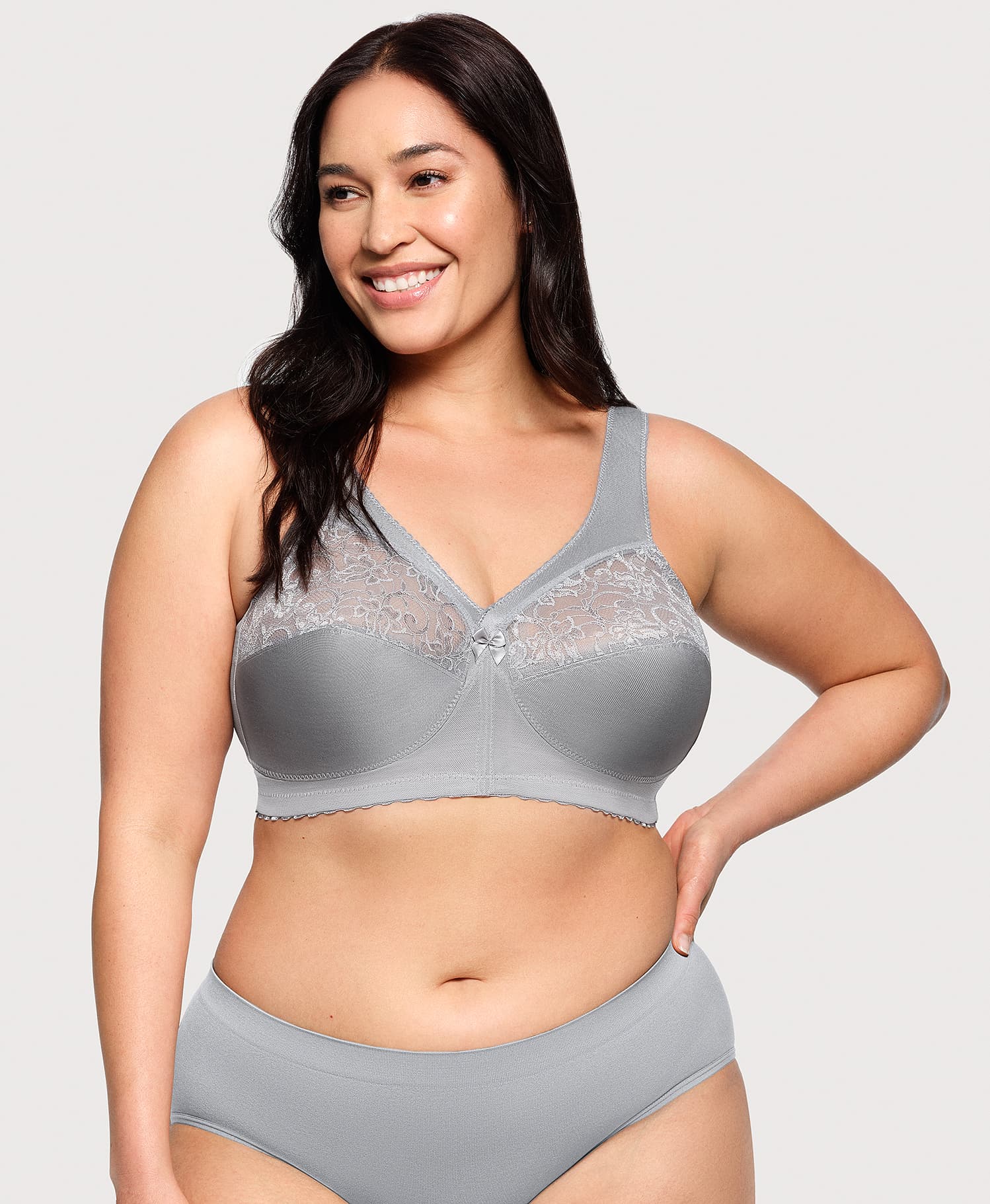 MagicLift Original Support Bra Soft Gray - Image 3