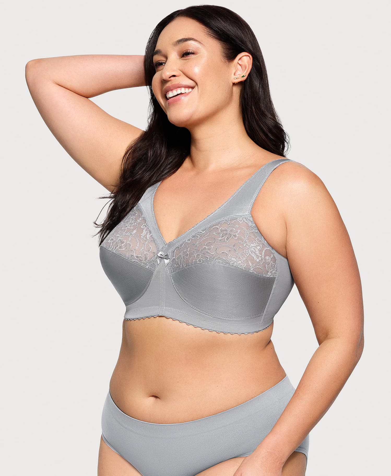 MagicLift Original Support Bra Soft Gray - Image 4