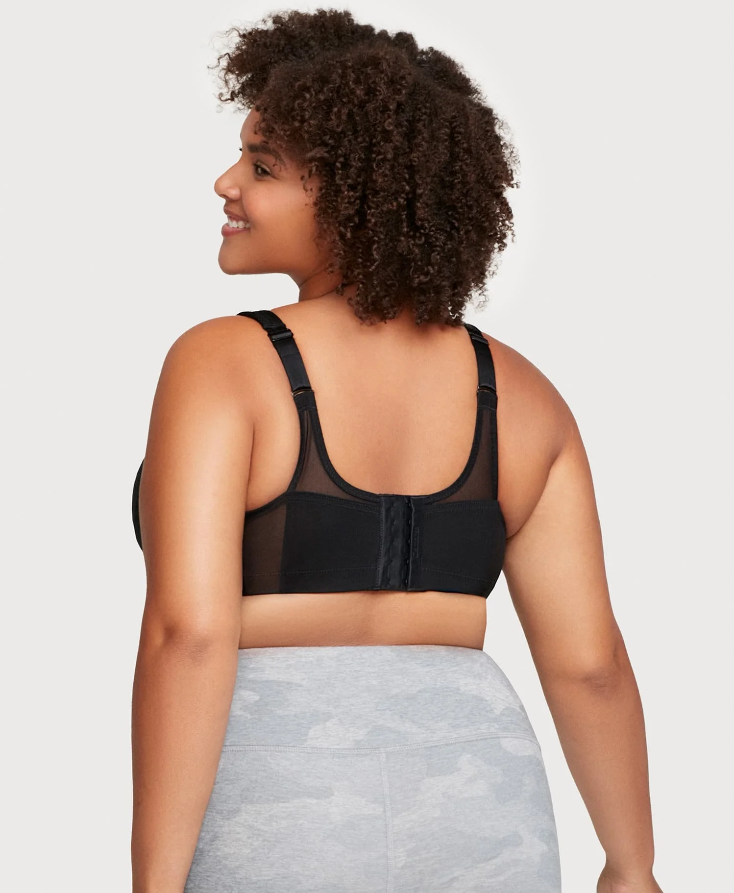 MagicLift Seamless Sports Bra Black - Image 3