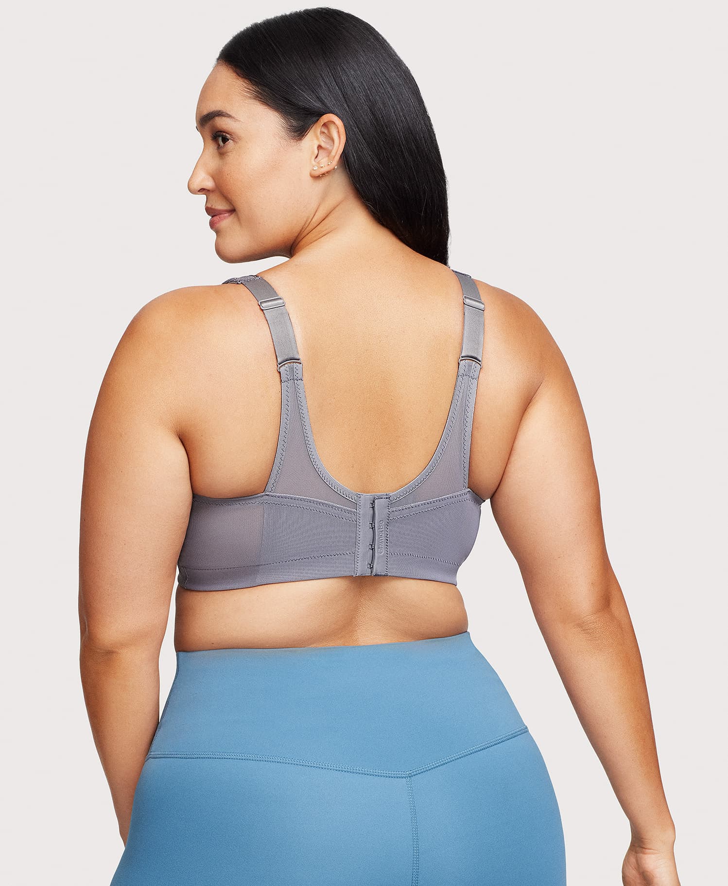 MagicLift Seamless Sports Bra Charcoal Gray - Image 2